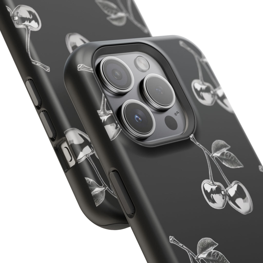 Platinum Cherry Magnetic Phone Cases (Minimal)