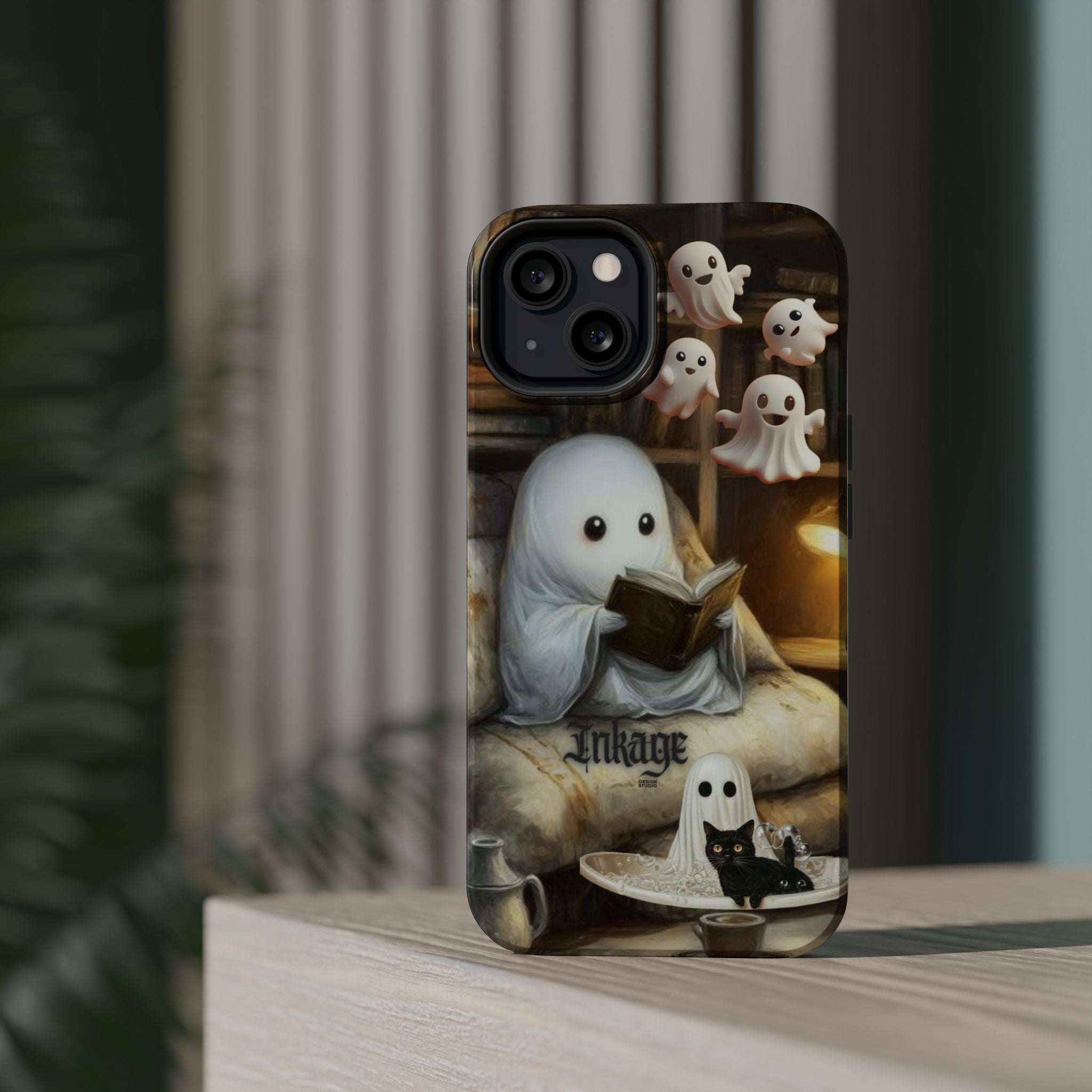 Ghostly Reading Magnetic Phone Cases (Season)