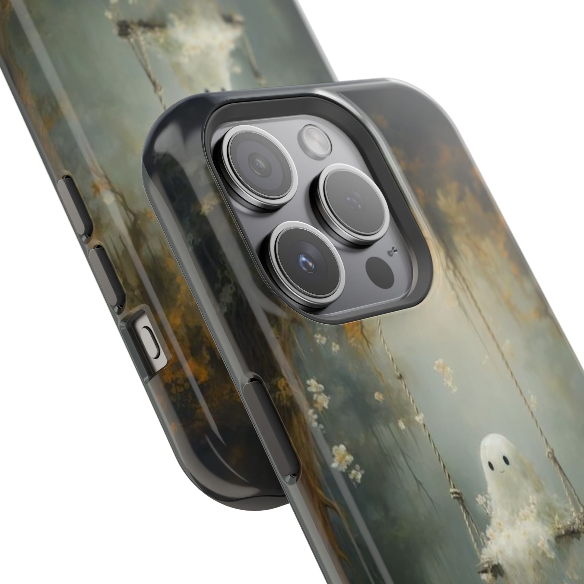 Swing With Ghost Enchantment Magnetic Phone Case (Season)