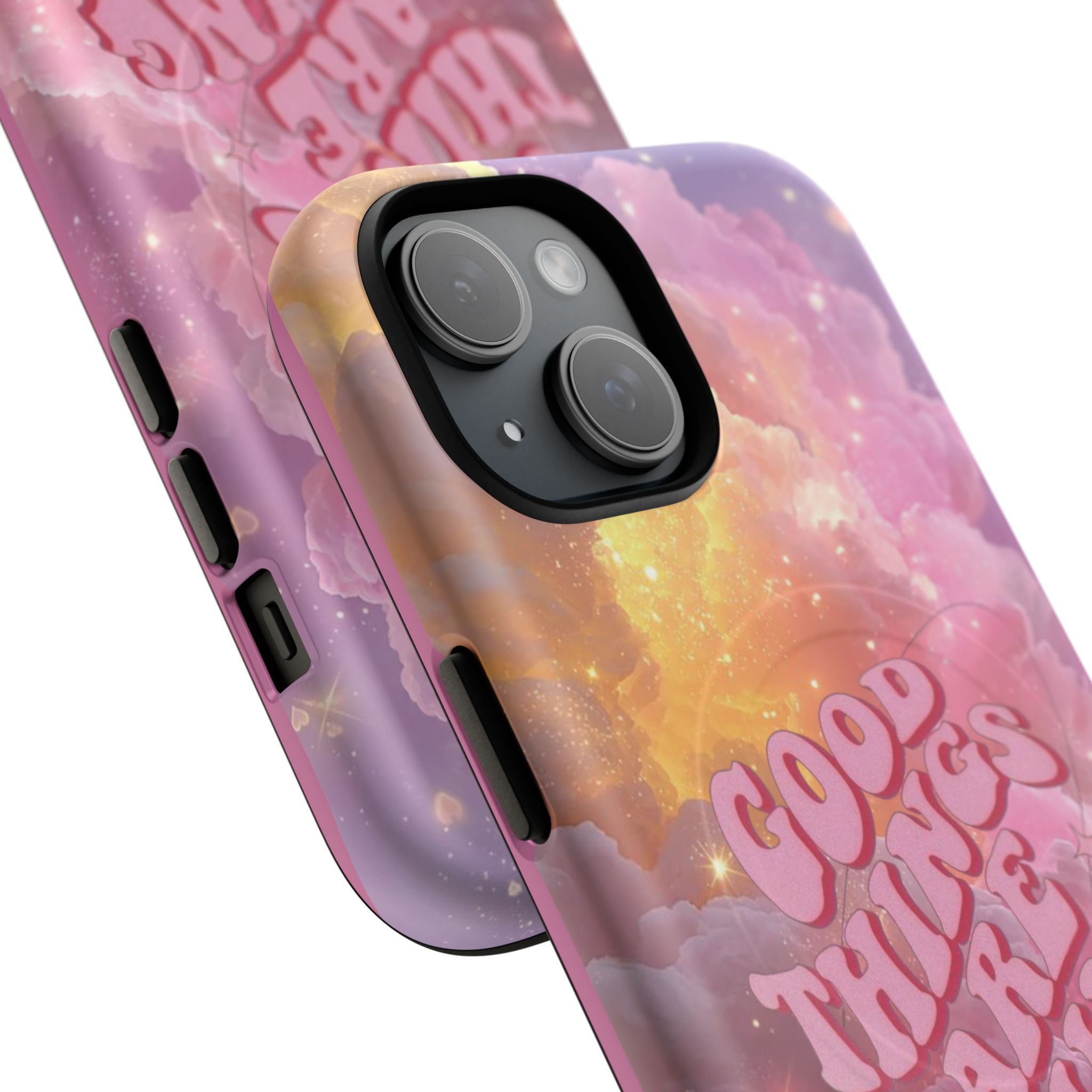 "Good Things Are Coming" with Tough Magnetic Phone Cases (Quote)