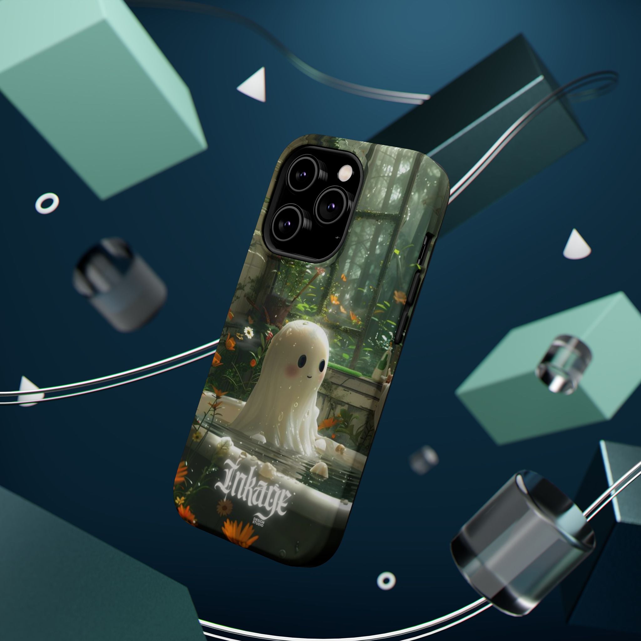 Whimsical Ghost Magnetic Phone Cases (Season)
