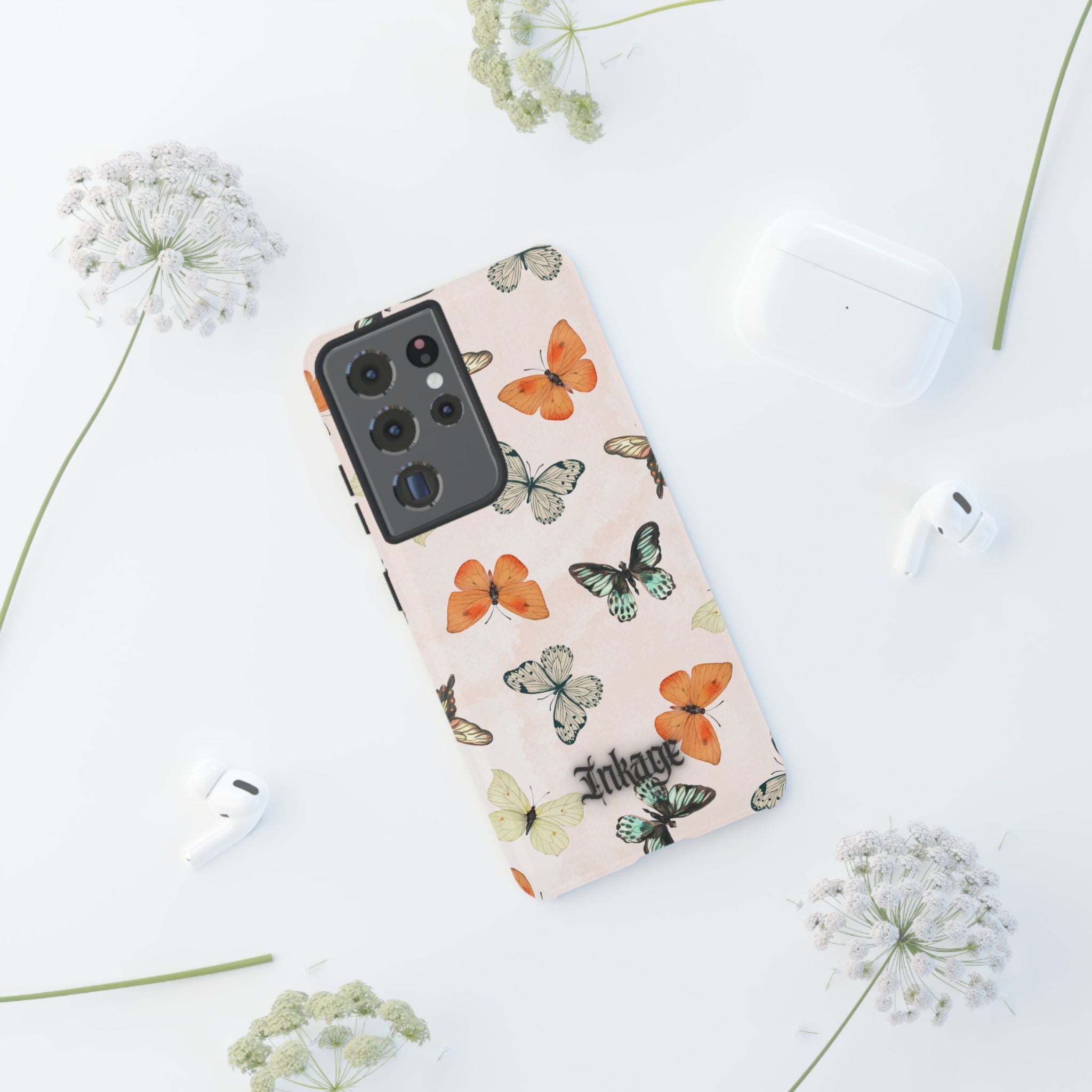 Color Butterfly Tough Phone Case