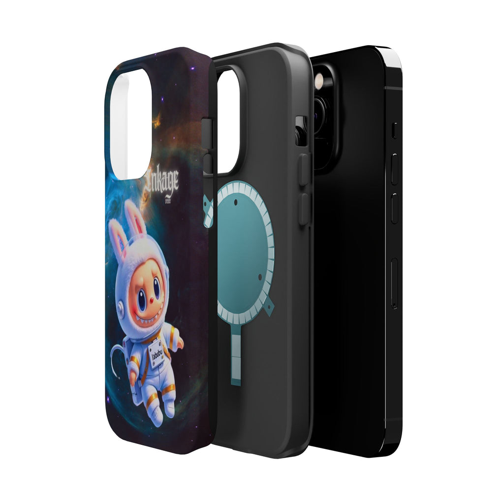 Labubu Astronaut Magnetic Phone Cases (Animation)