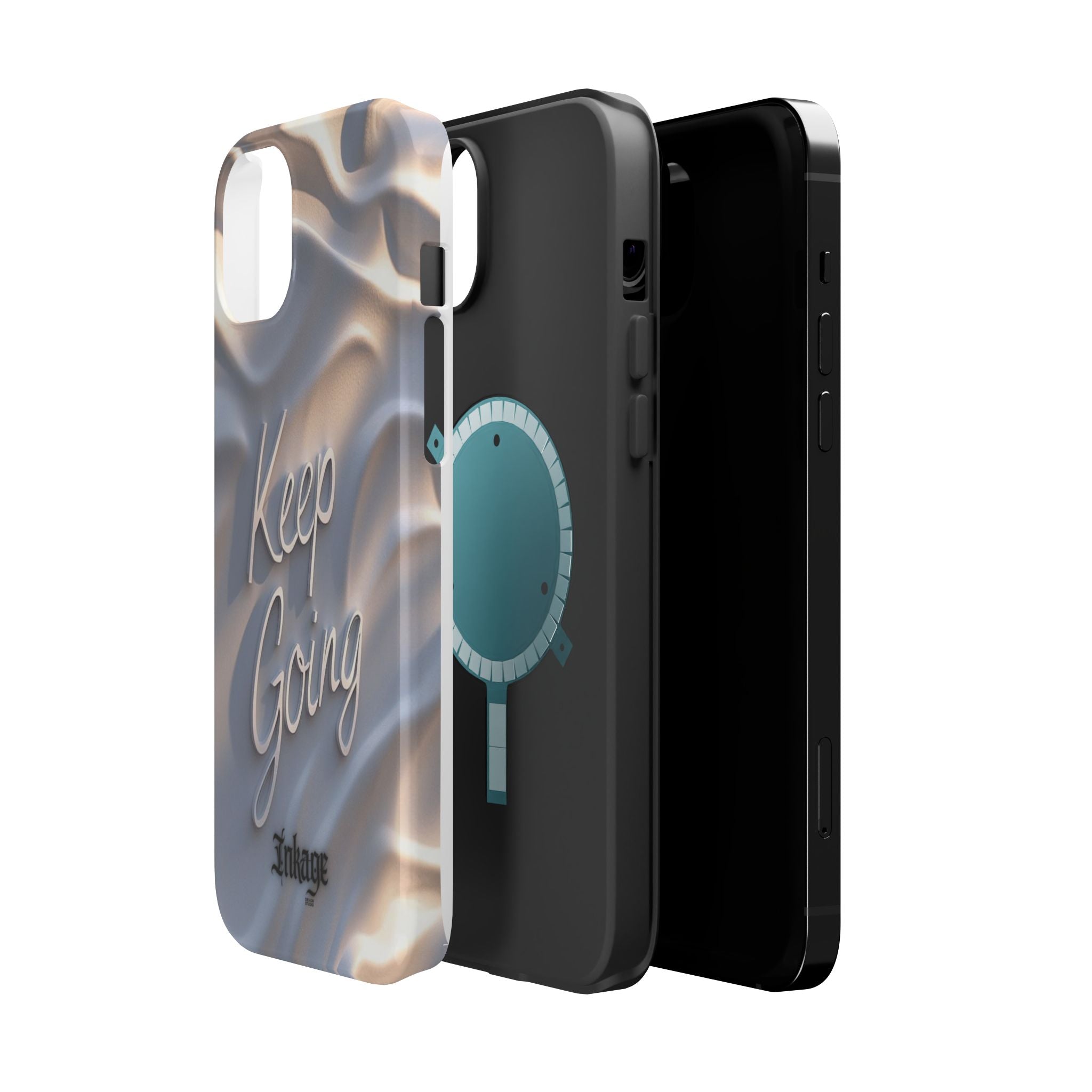 "Keep Going" Magnetic Phone Cases (Quote)