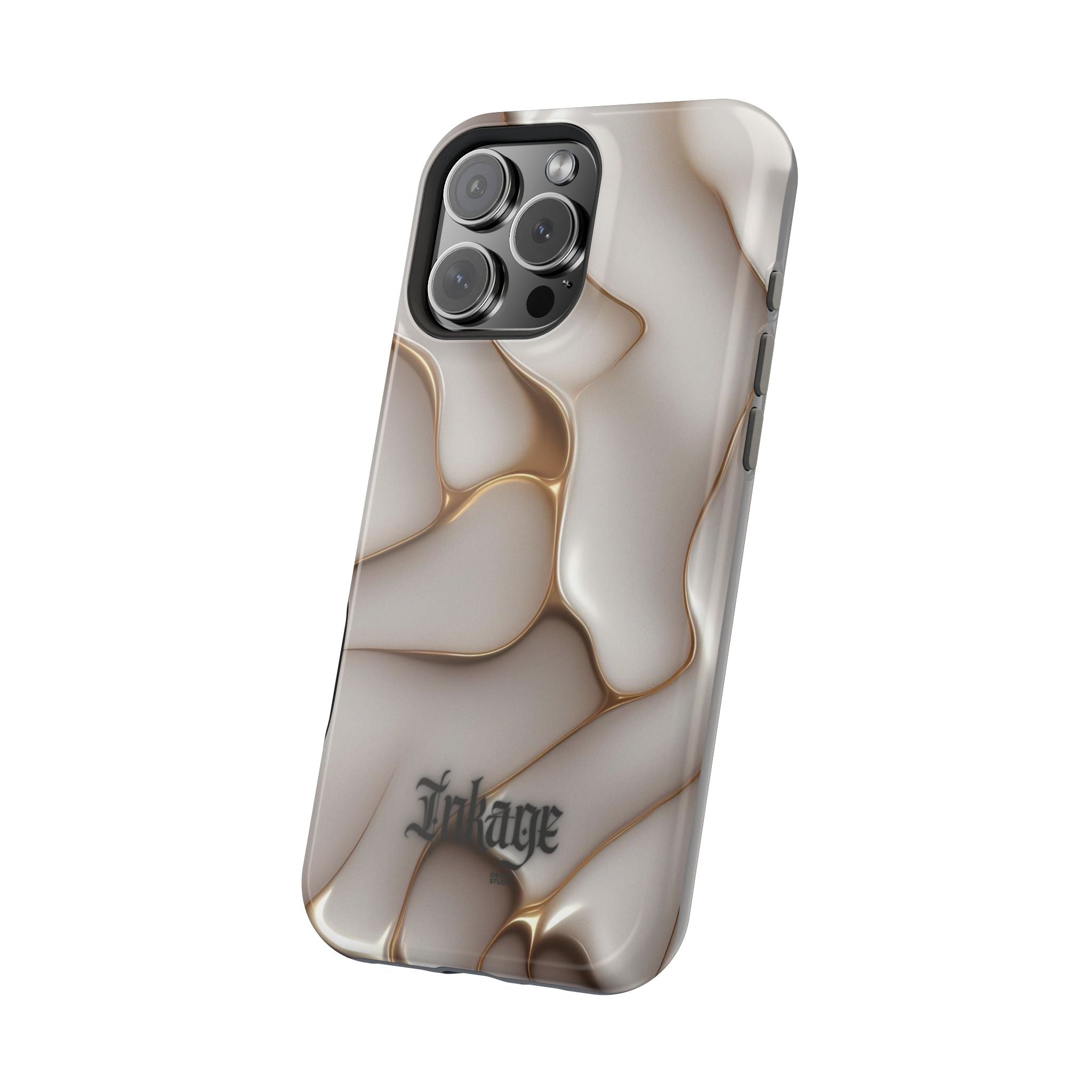 Golden Flow Magnetic Phone Cases (Minimal)