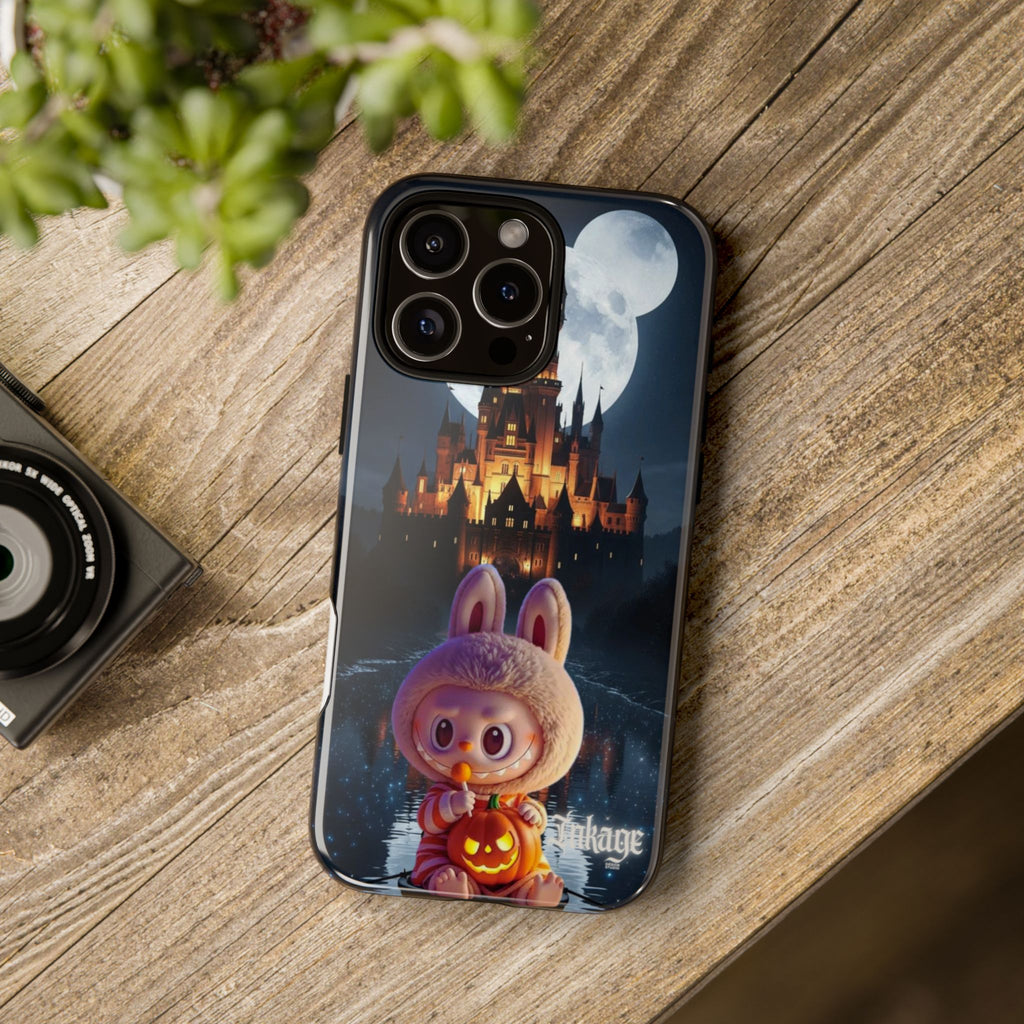 Labubu Halloween On Disney Boat Tough Phone Cases (Season, Animation)