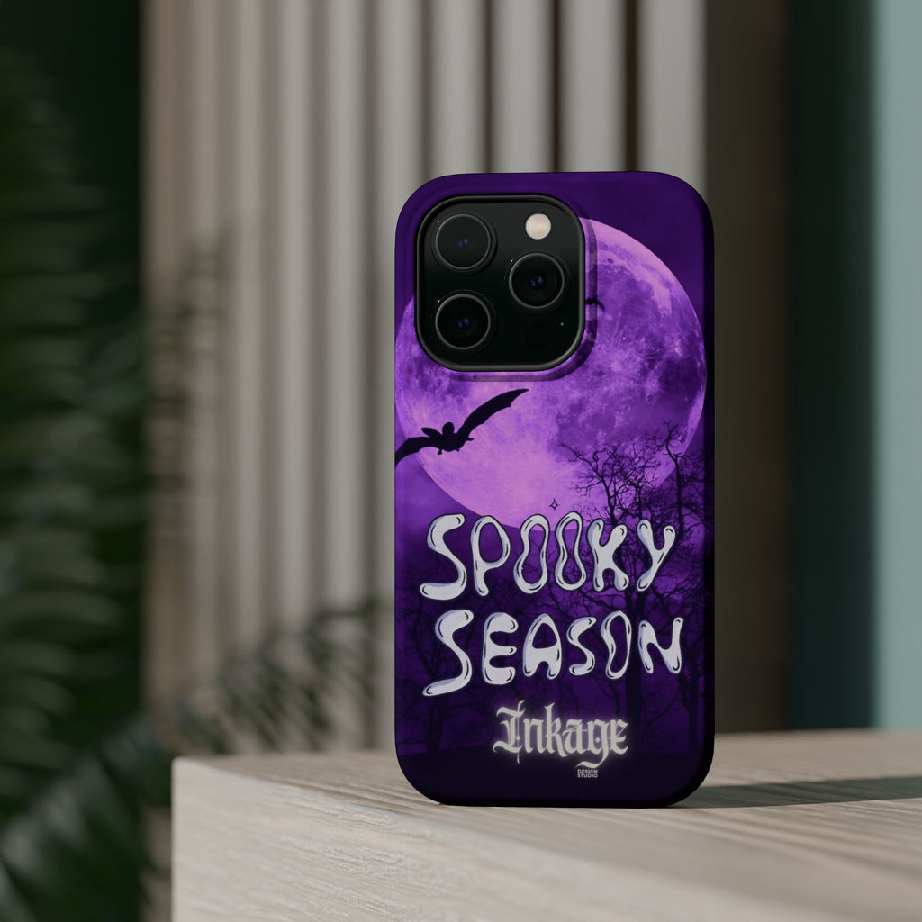 Purple Spooky Season Magnetic Phone Cases (Season)