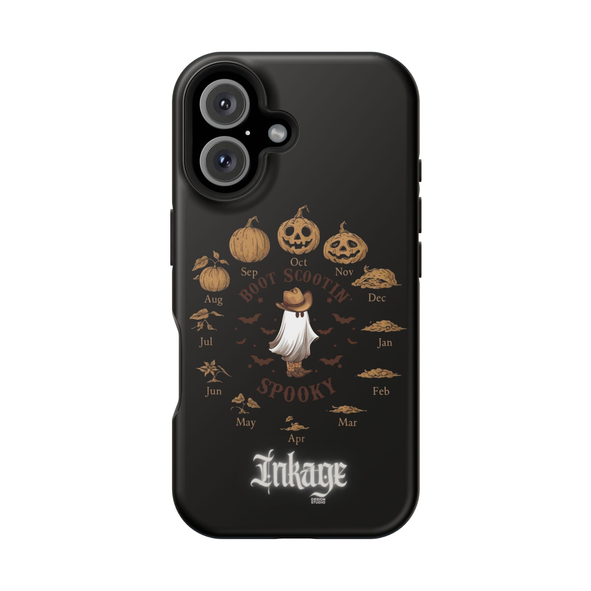 Spooky Boot Halloween Pumpkin Magnetic Phone Cases (Season)