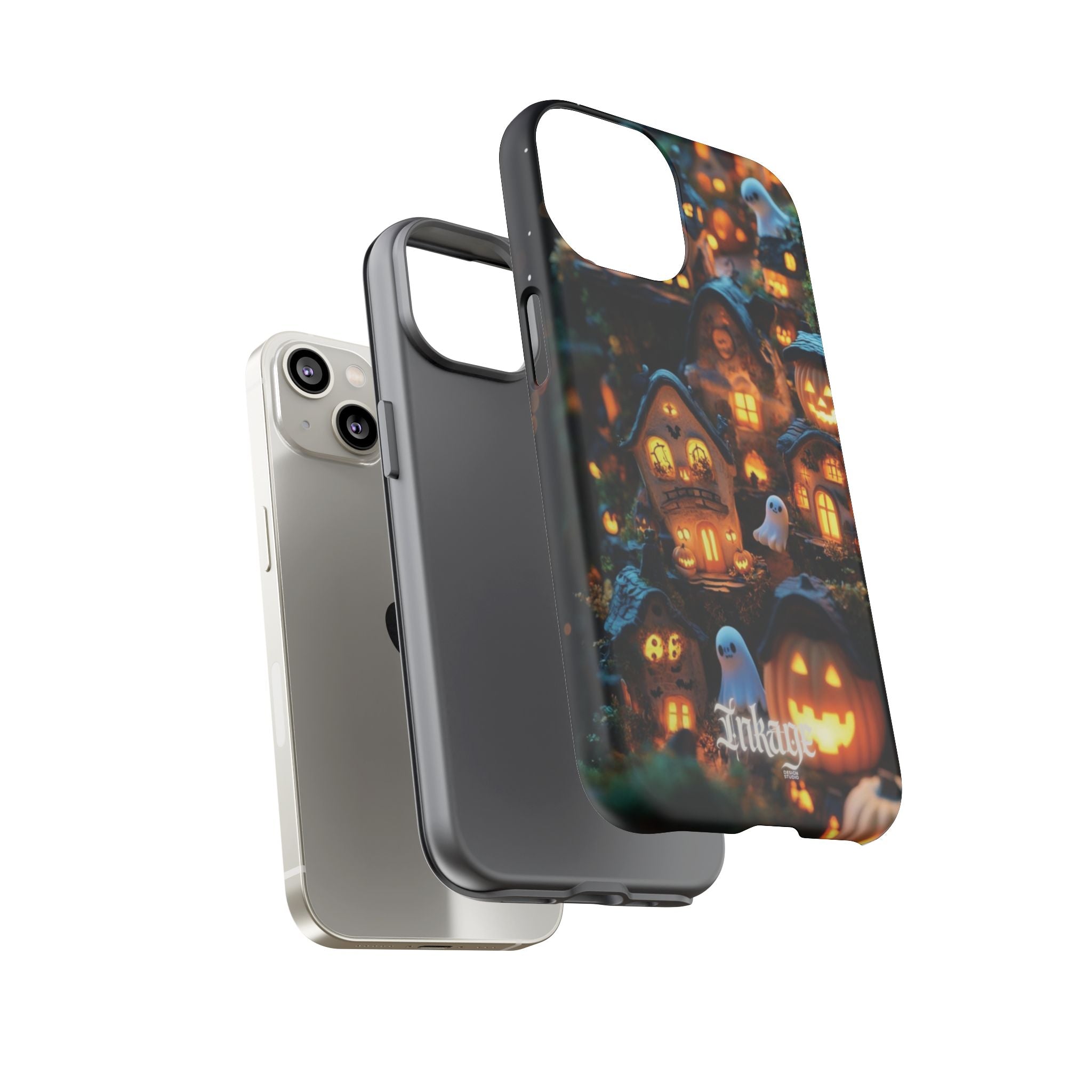 Spooky Pumpkin Village Tough Phone Cases (Season)