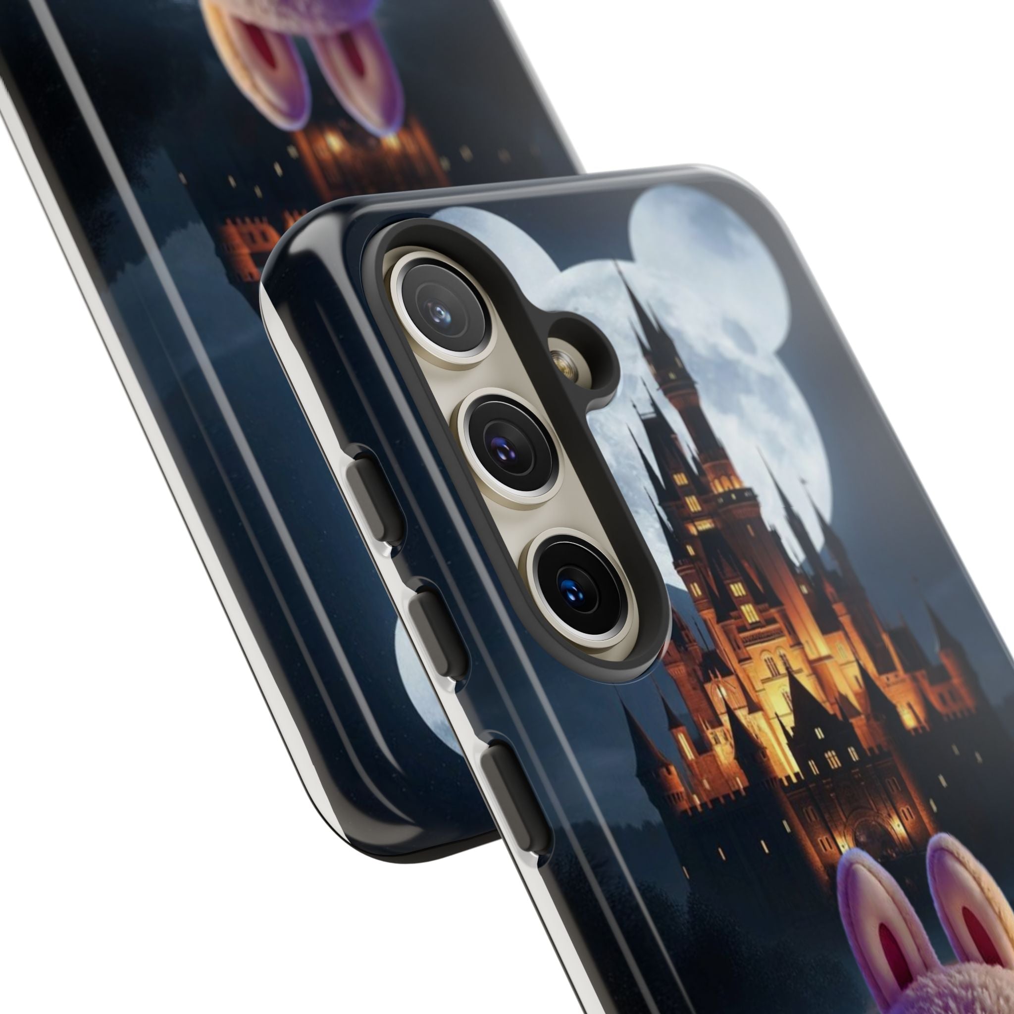 Labubu Halloween On Disney Boat Tough Phone Cases (Season, Animation)