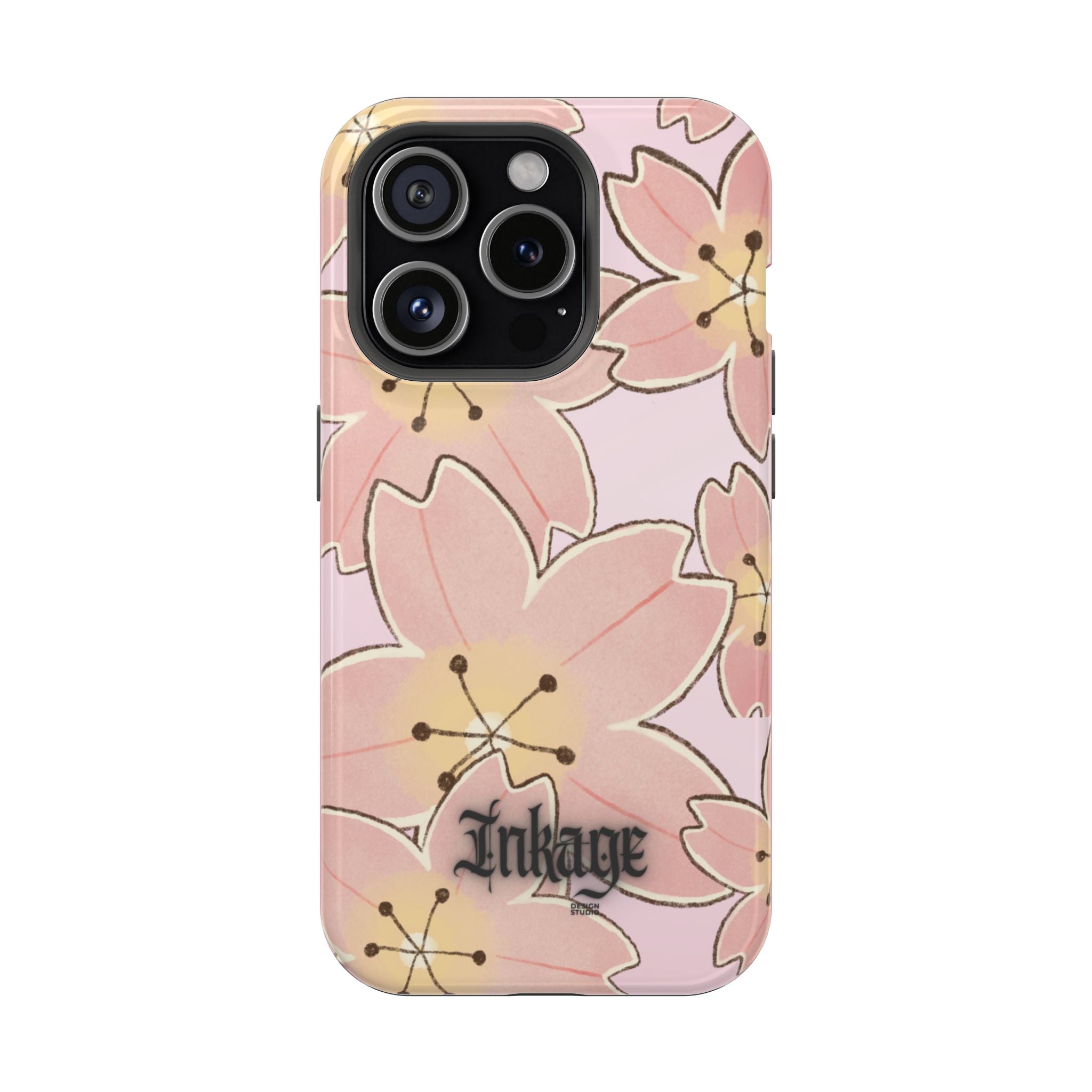 Charming Floral Magnetic Phone Cases (Minimal)