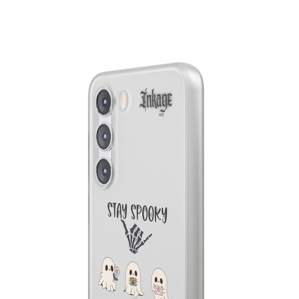Stay Spooky Clear Phone Cases (Season)
