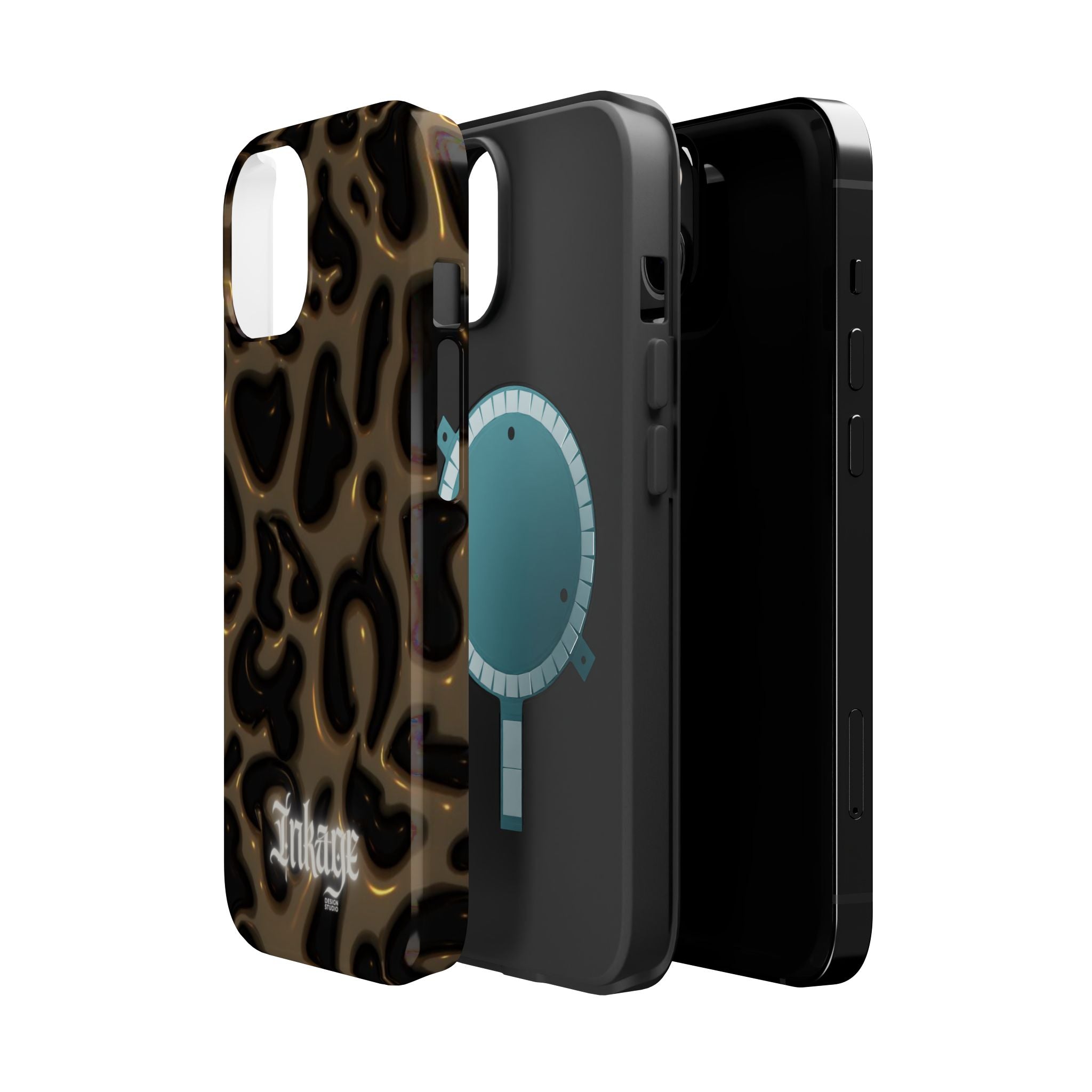 Leopard Print Magnetic Phone Cases (Minimal)