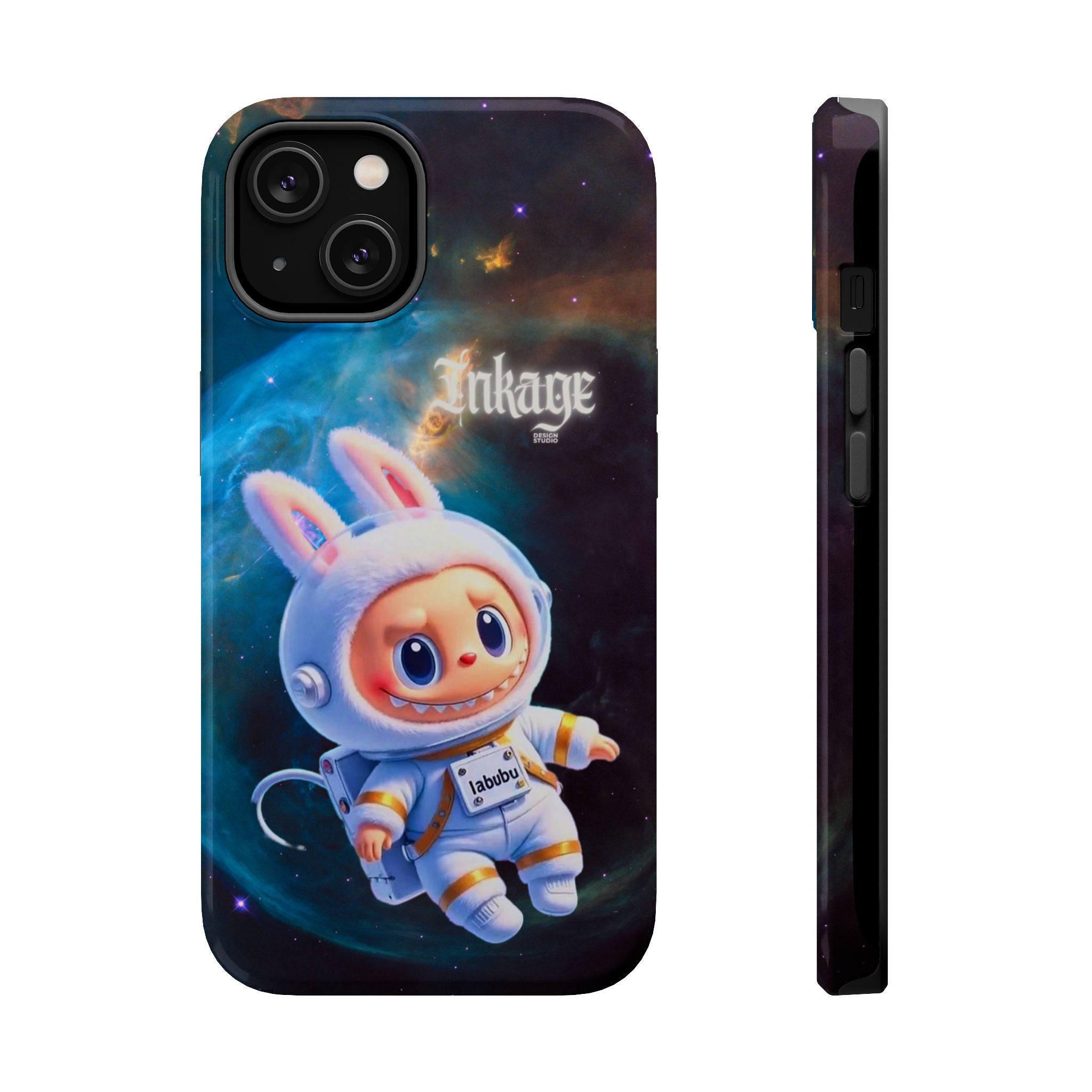 Labubu Astronaut Magnetic Phone Cases (Animation)