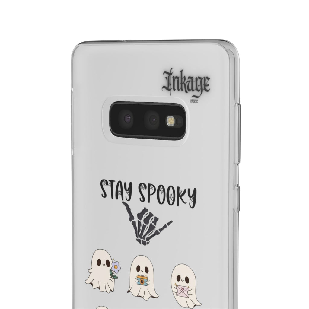 Stay Spooky Clear Phone Cases (Season)