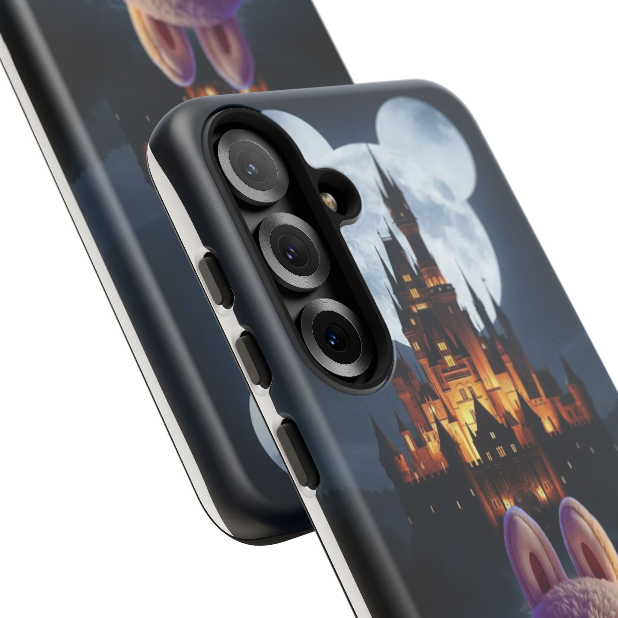 Labubu Halloween On Disney Boat Tough Phone Cases (Season, Animation)
