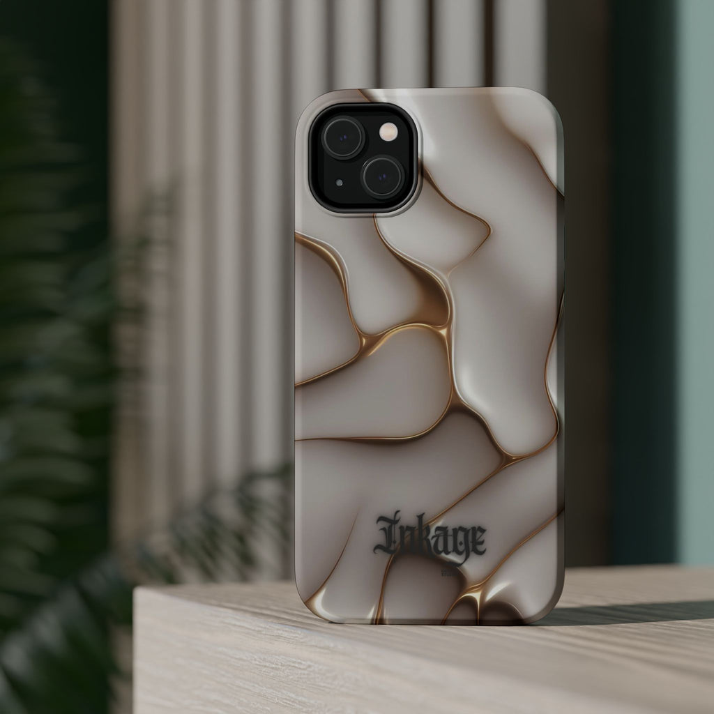 Golden Flow Magnetic Phone Cases (Minimal)