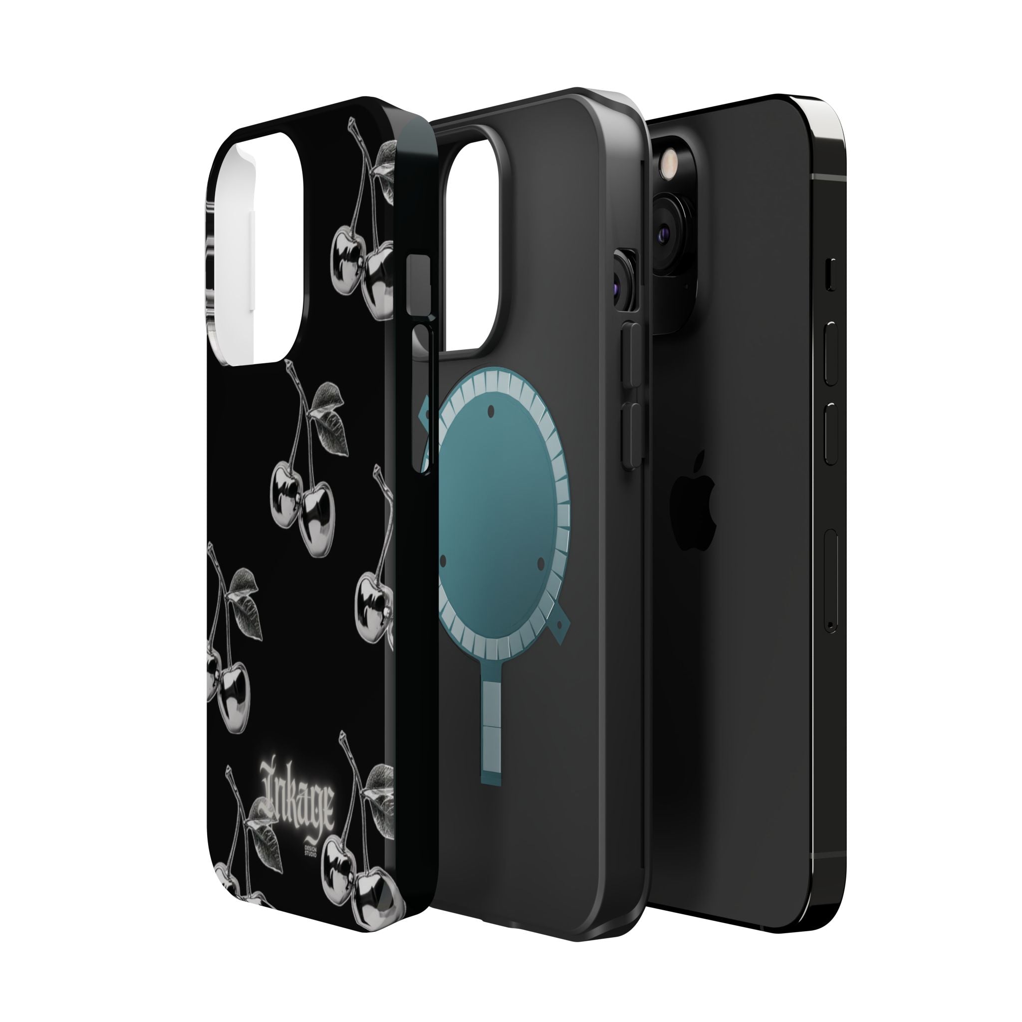 Platinum Cherry Magnetic Phone Cases (Minimal)