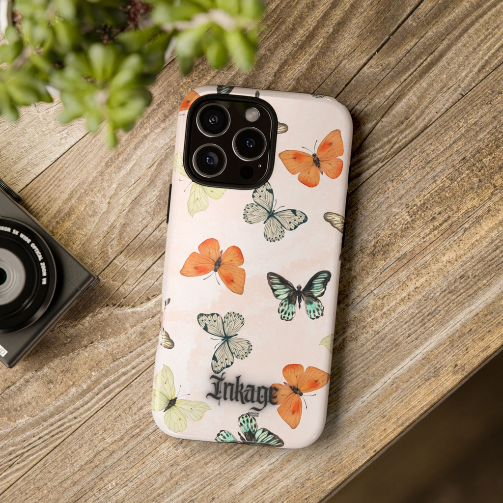 Color Butterfly Tough Phone Case