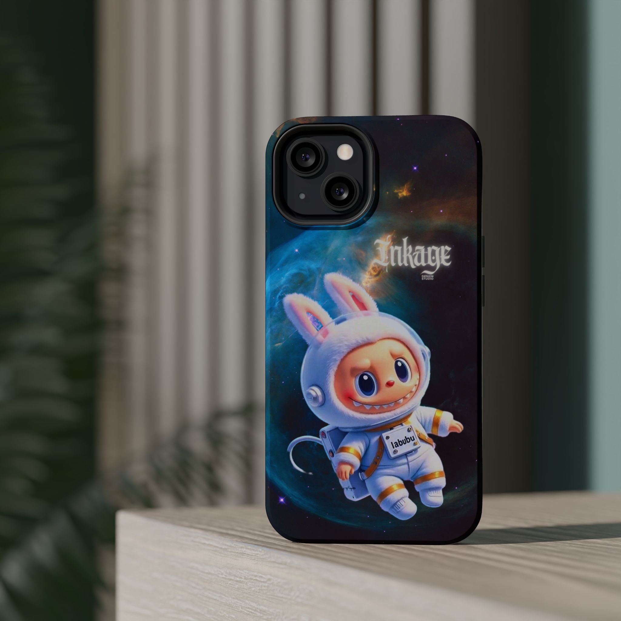 Labubu Astronaut Magnetic Phone Cases (Animation)