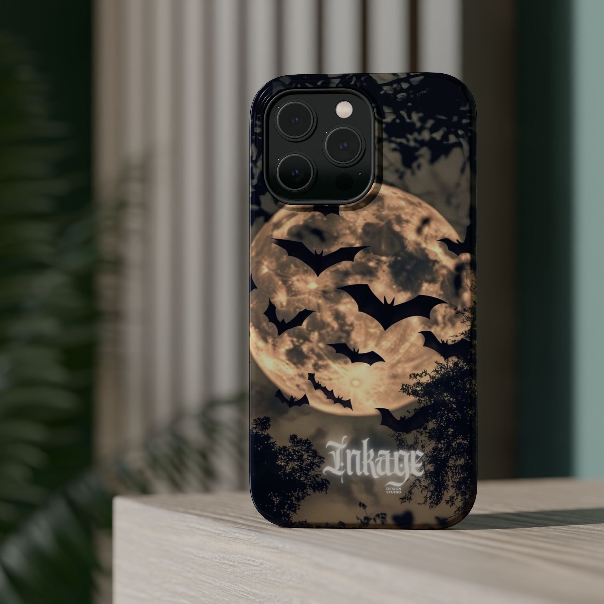 Moonlit Bat Magnetic Phone Cases (Season)