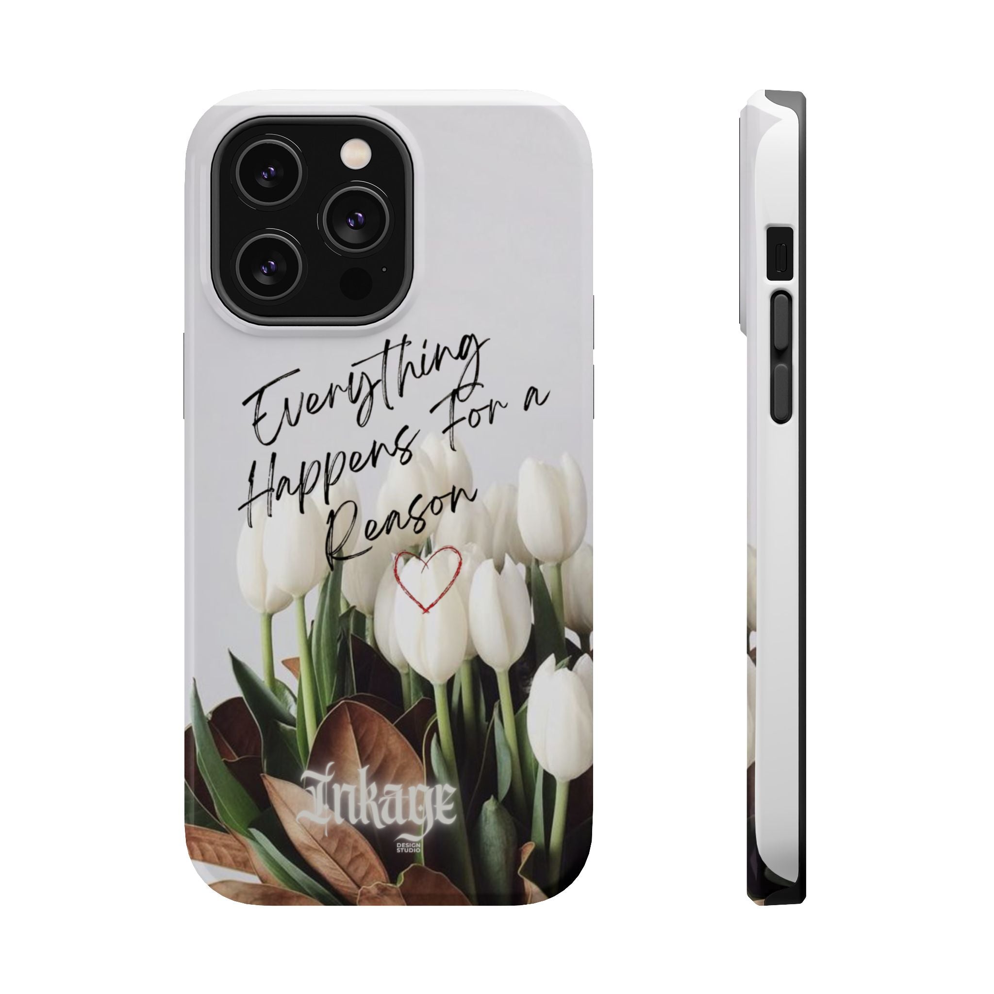 "Everything Happens for a Reason" Magnetic Phone Cases (Quote)