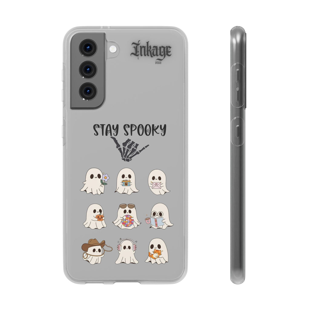 Stay Spooky Clear Phone Cases (Season)