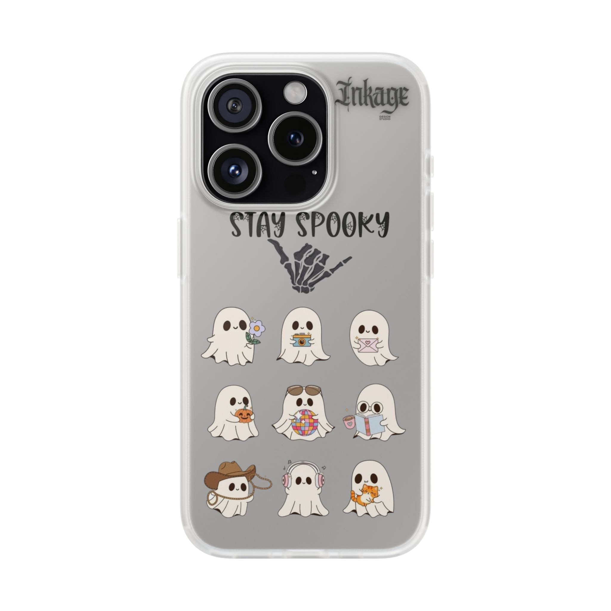 Stay Spooky Clear Phone Cases (Season)