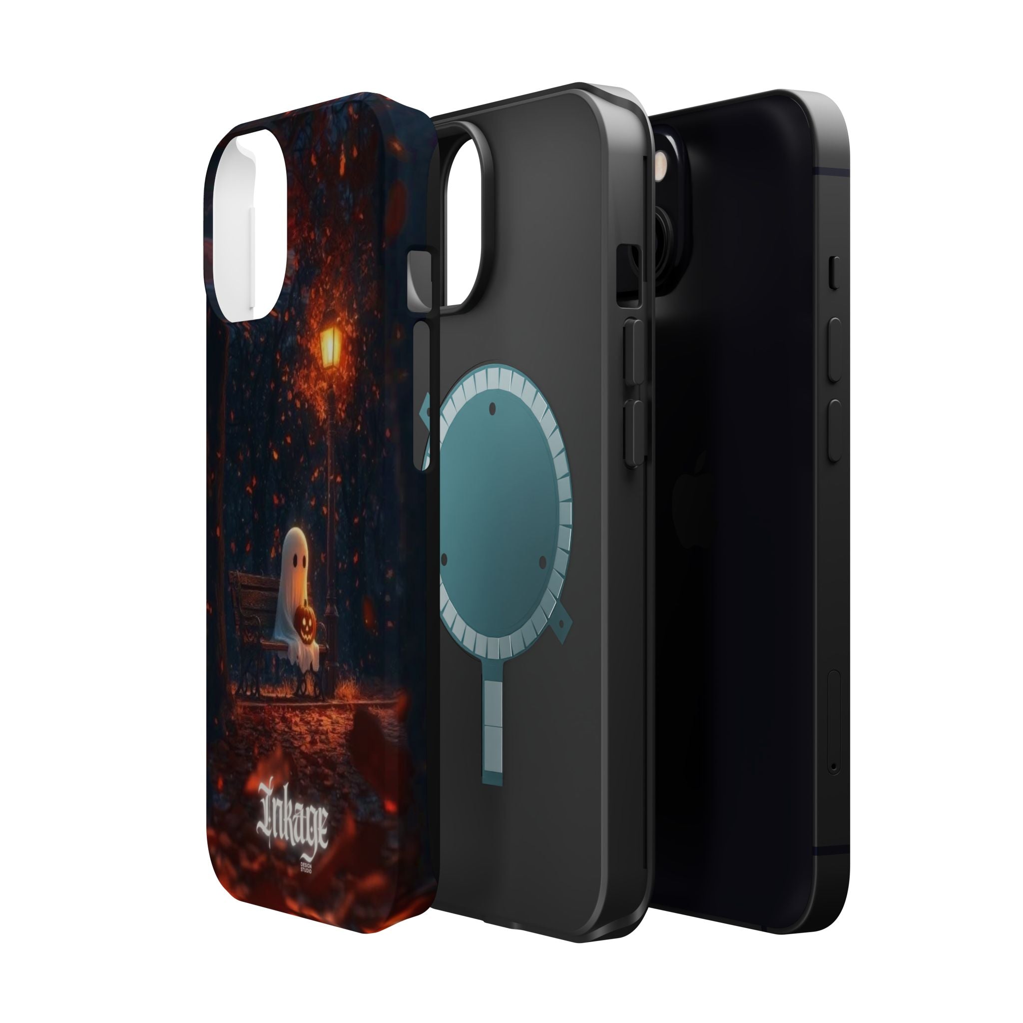 Lonely Ghost Halloween Magnetic Phone Cases (Season)