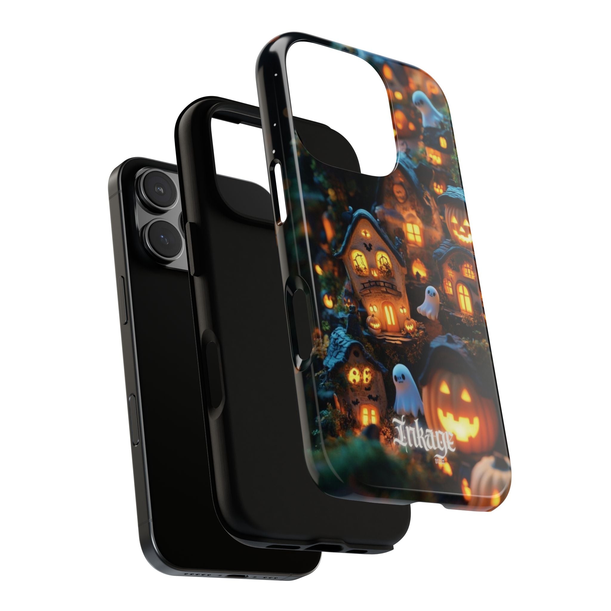 Spooky Pumpkin Village Tough Phone Cases (Season)