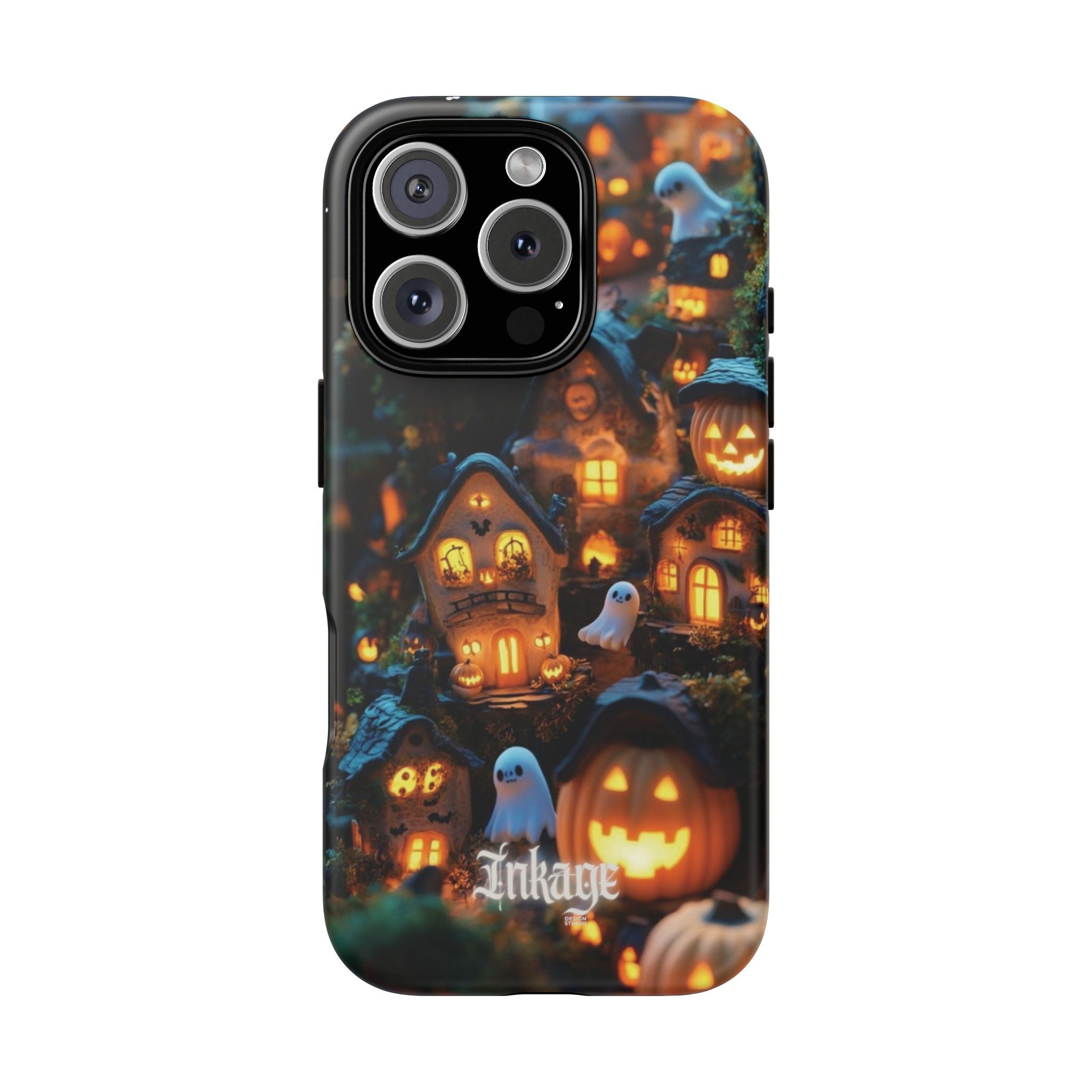 Spooky Pumpkin Village Tough Phone Cases (Season)