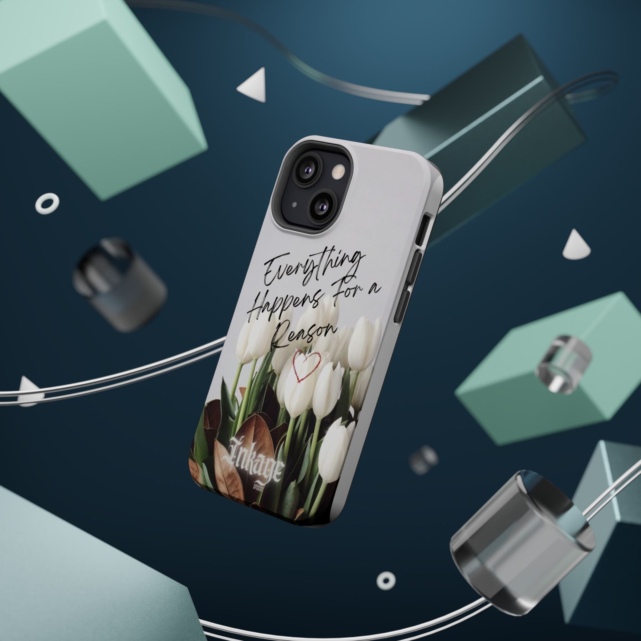 "Everything Happens for a Reason" Magnetic Phone Cases (Quote)