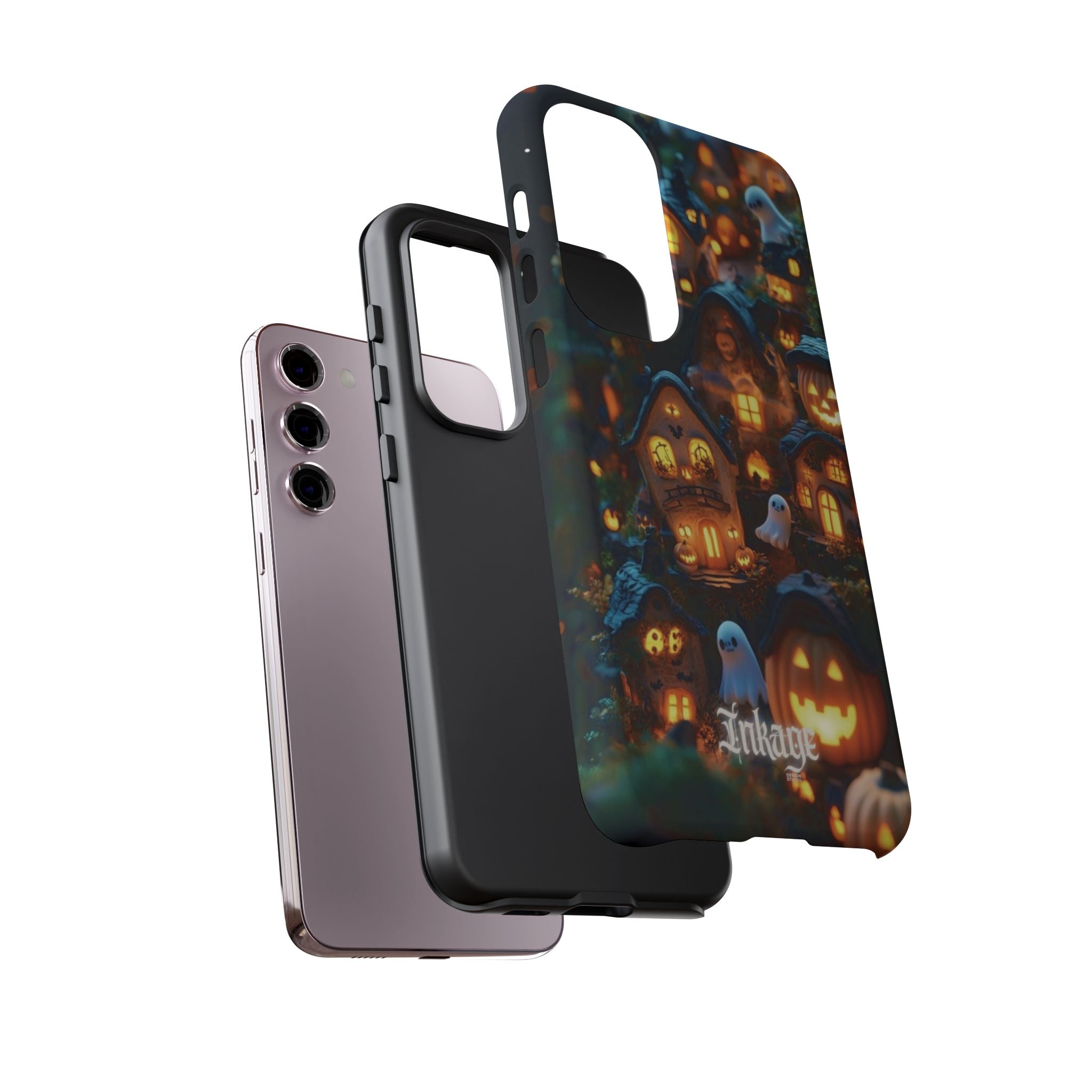 Spooky Pumpkin Village Tough Phone Cases (Season)