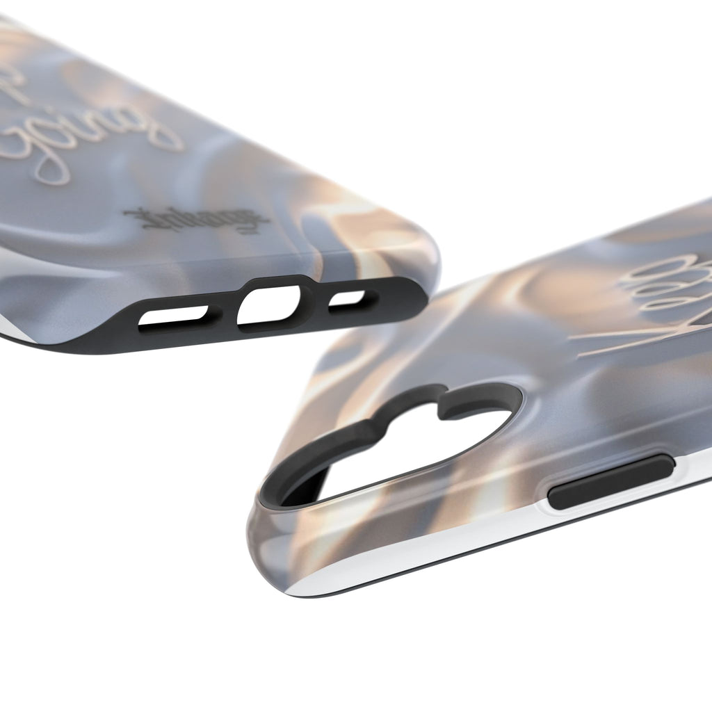 "Keep Going" Magnetic Phone Cases (Quote)