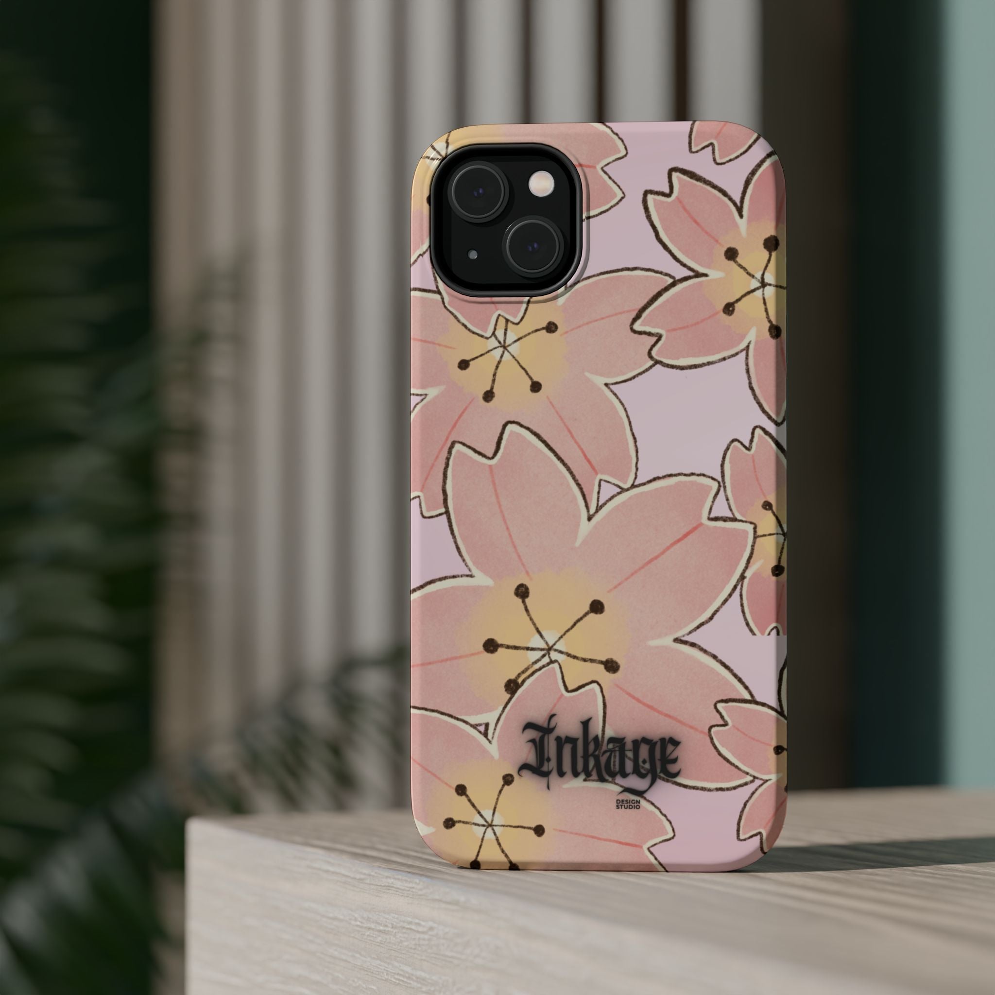 Charming Floral Magnetic Phone Cases (Minimal)