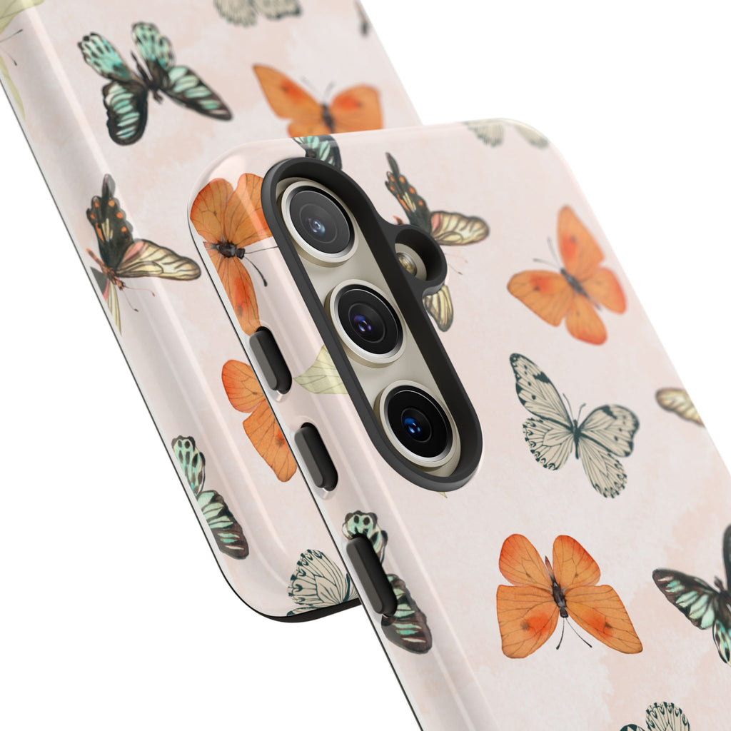 Color Butterfly Tough Phone Case (Minimal)