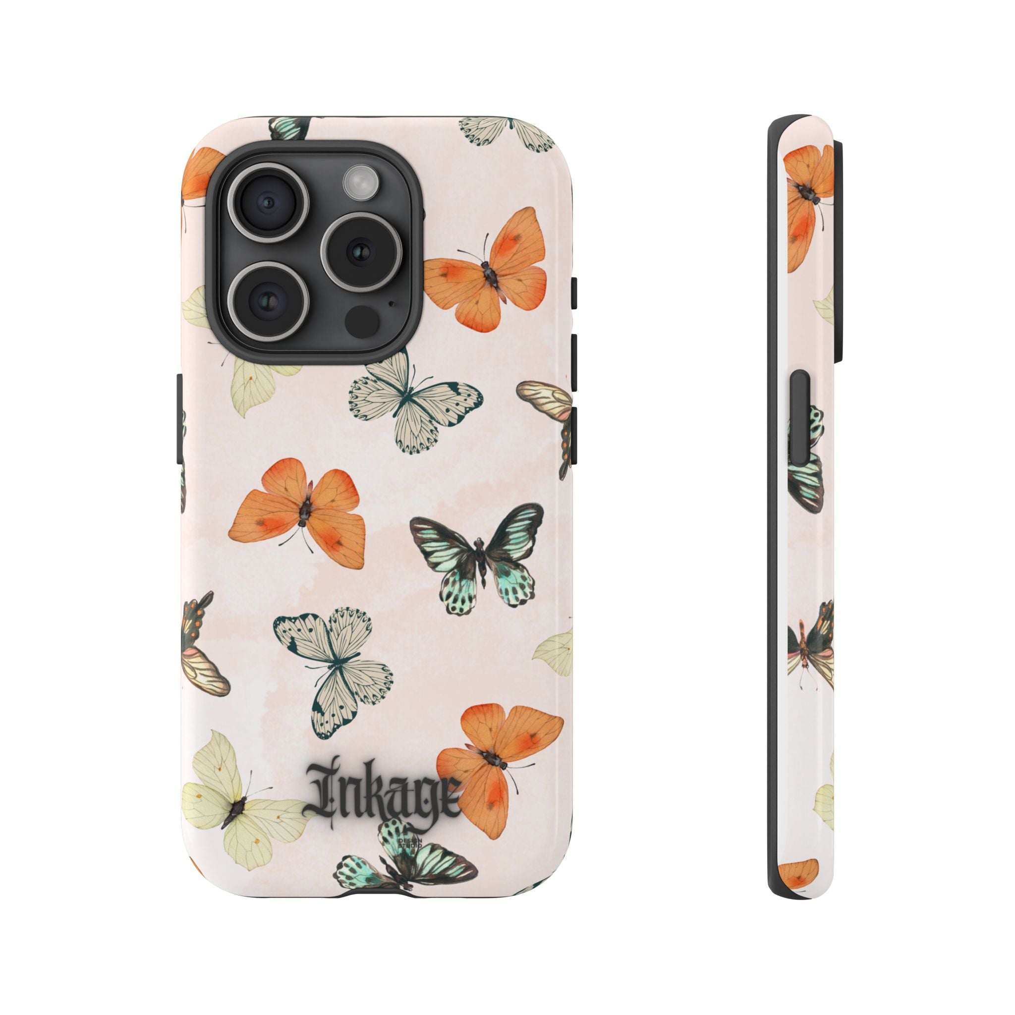 Color Butterfly Tough Phone Case (Minimal)