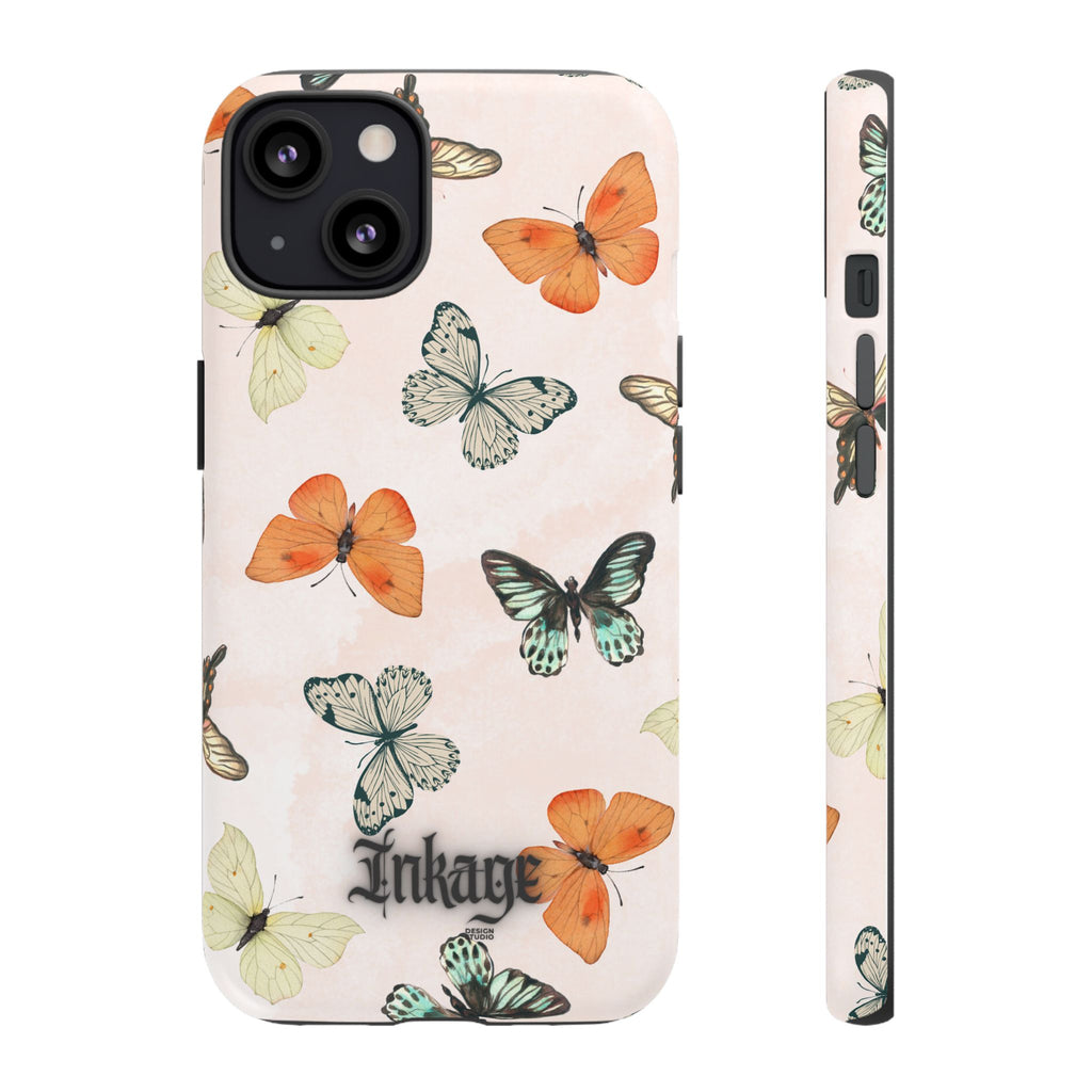 Color Butterfly Tough Phone Case