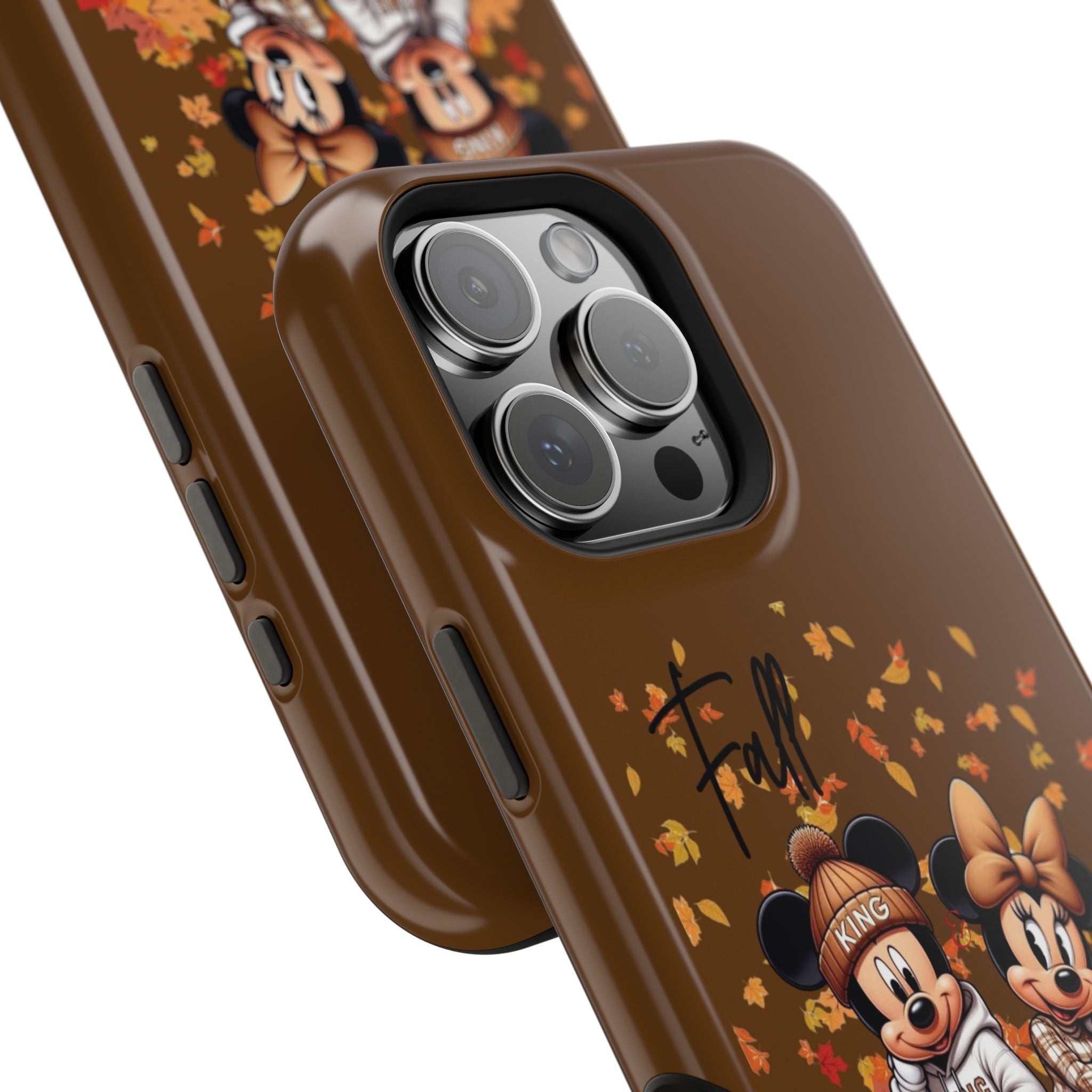 Mickey & Minnie Fall Vibes Magnetic iPhone Cases (Animation)