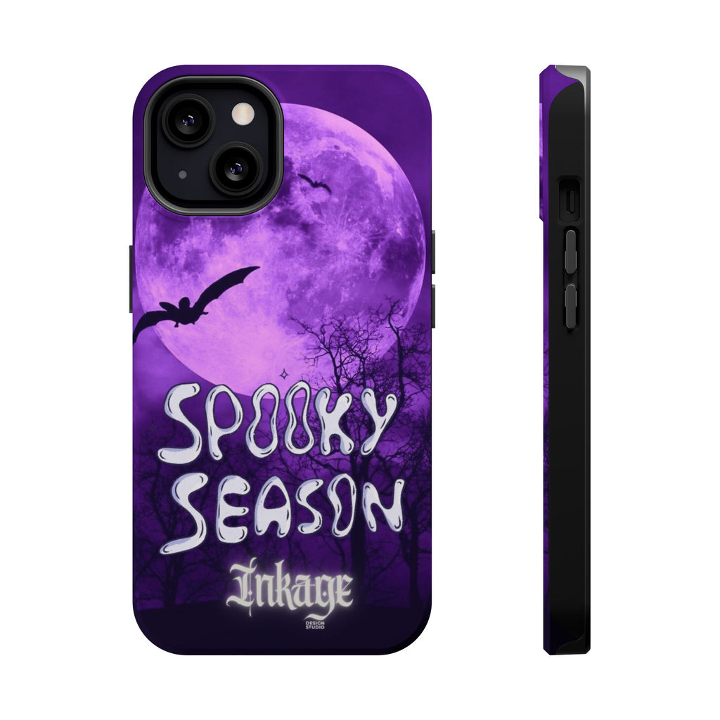 Purple Spooky Season Magnetic Phone Cases (Season)