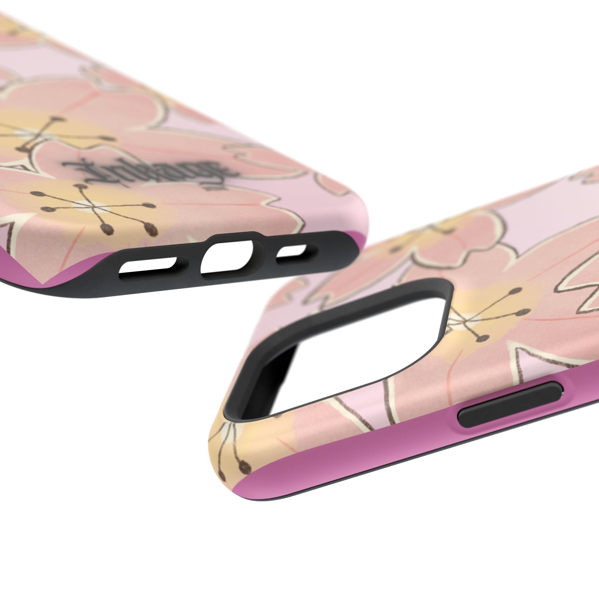 Charming Floral Magnetic Phone Cases (Minimal)