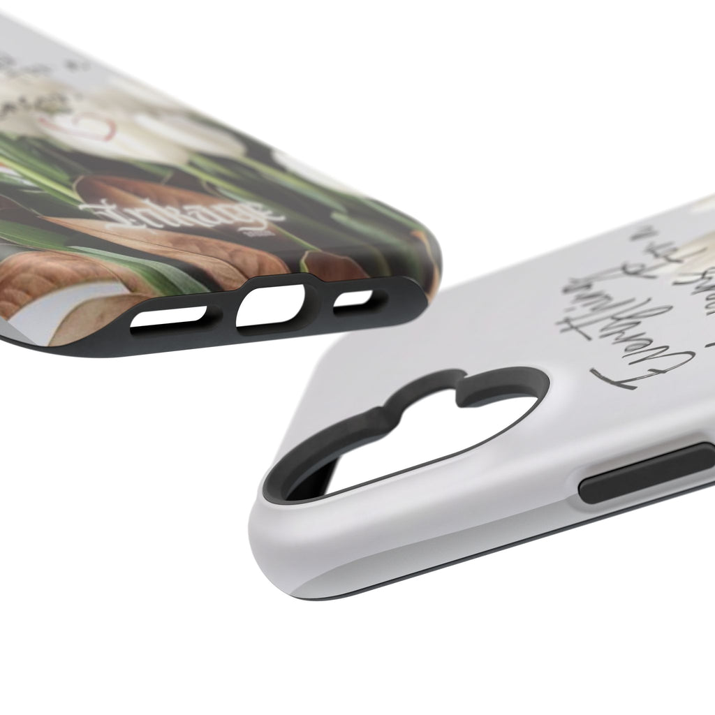 "Everything Happens for a Reason" Quote Magnetic Phone Cases