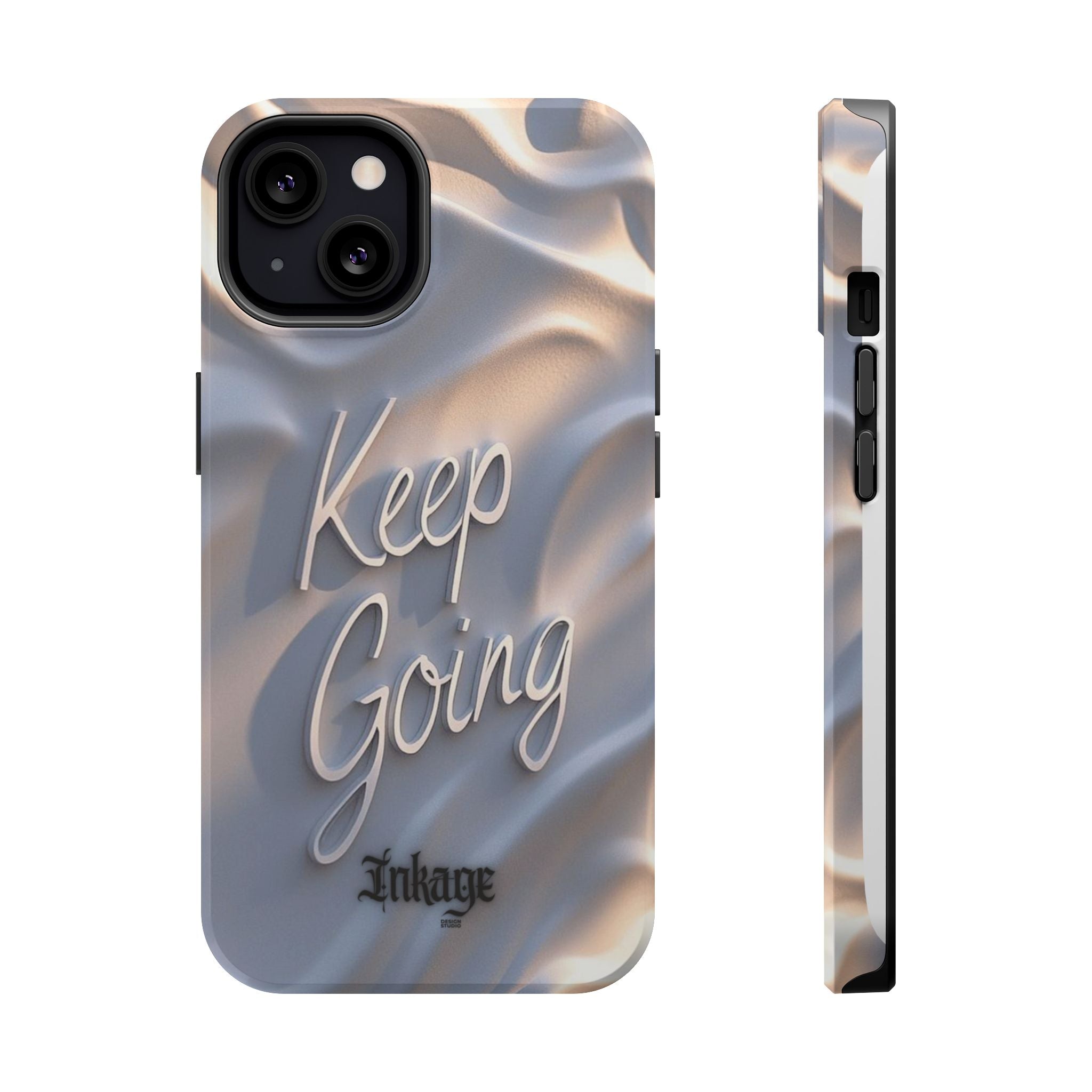 "Keep Going" Magnetic Phone Cases (Quote)