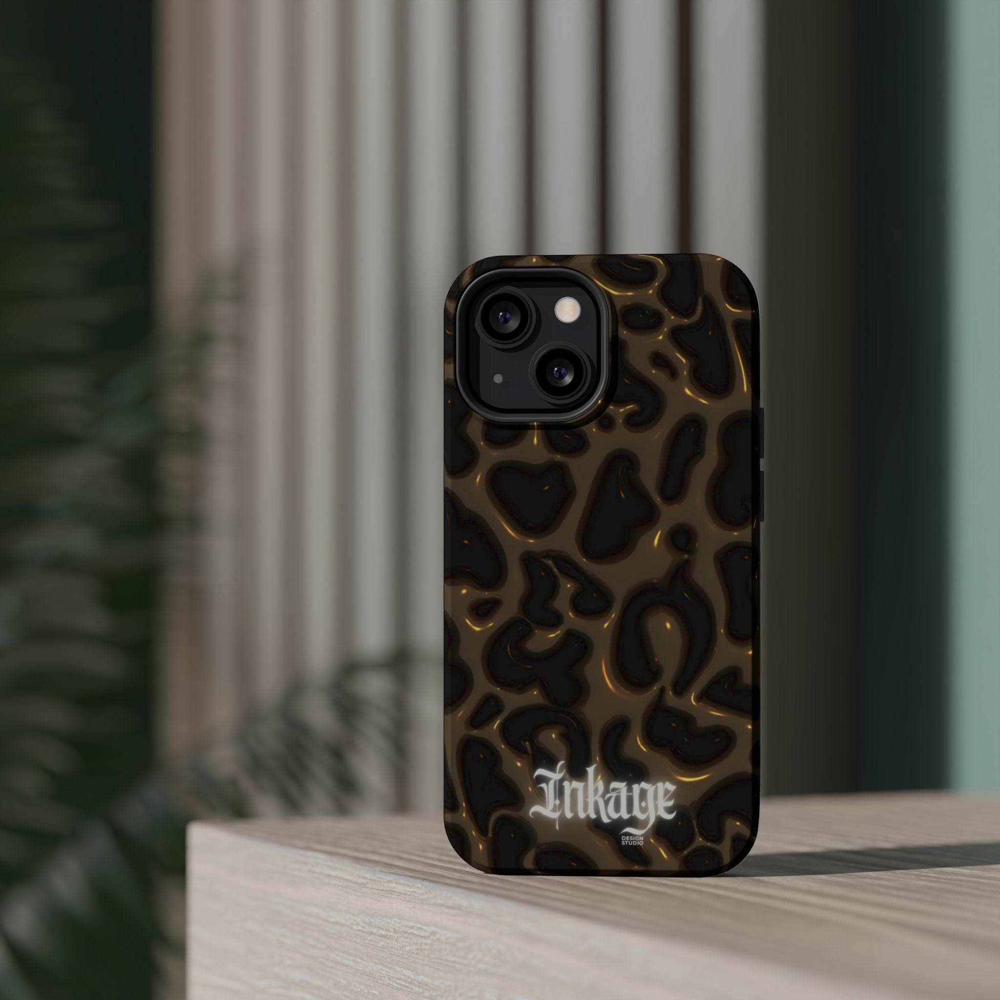 Leopard Print Magnetic Phone Cases (Minimal)
