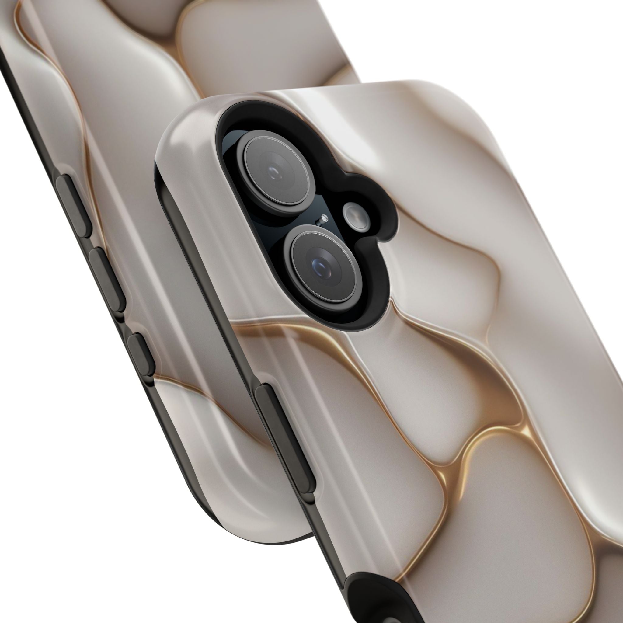 Golden Flow Magnetic Phone Cases (Minimal)