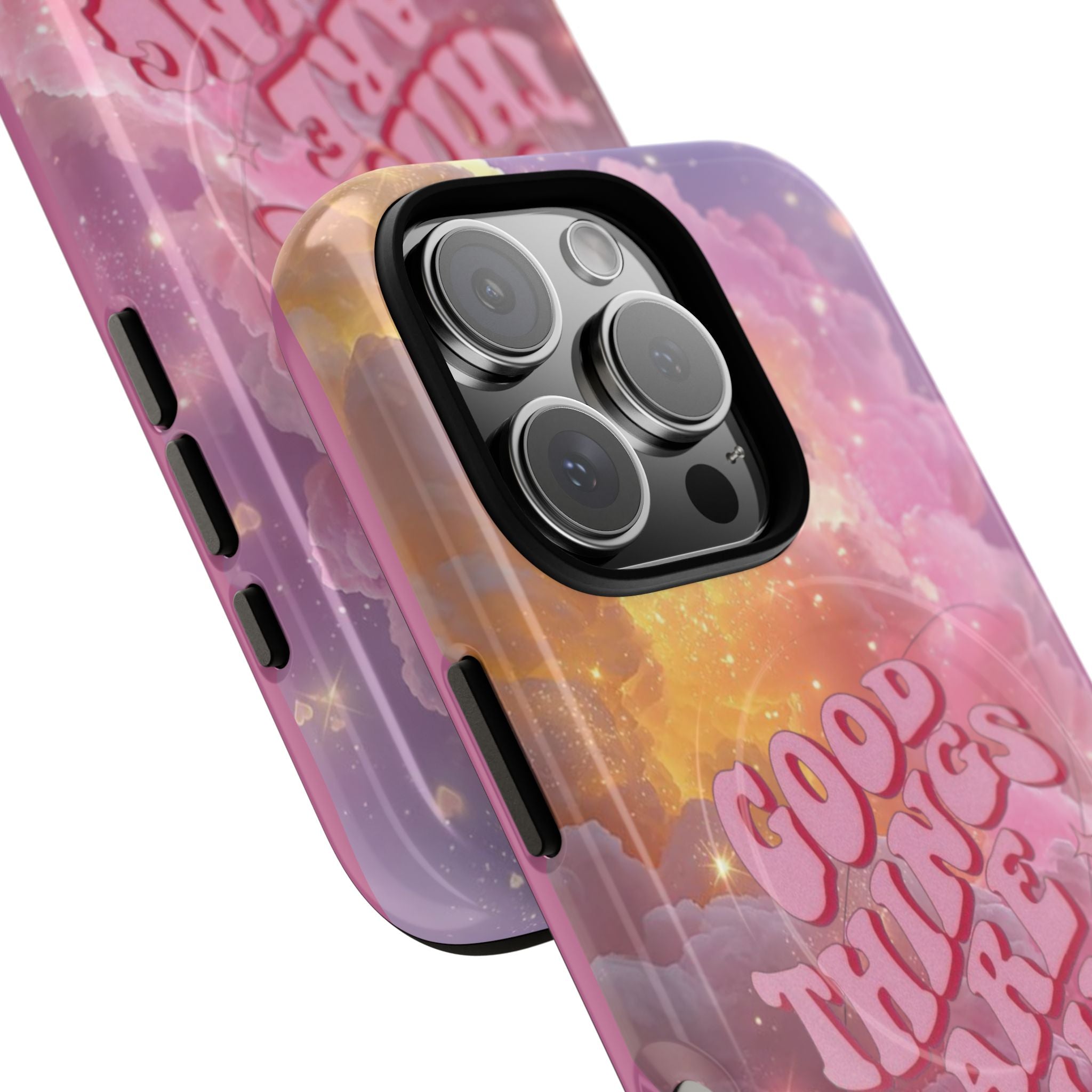 "Good Things Are Coming" with Tough Magnetic Phone Cases (Quote)