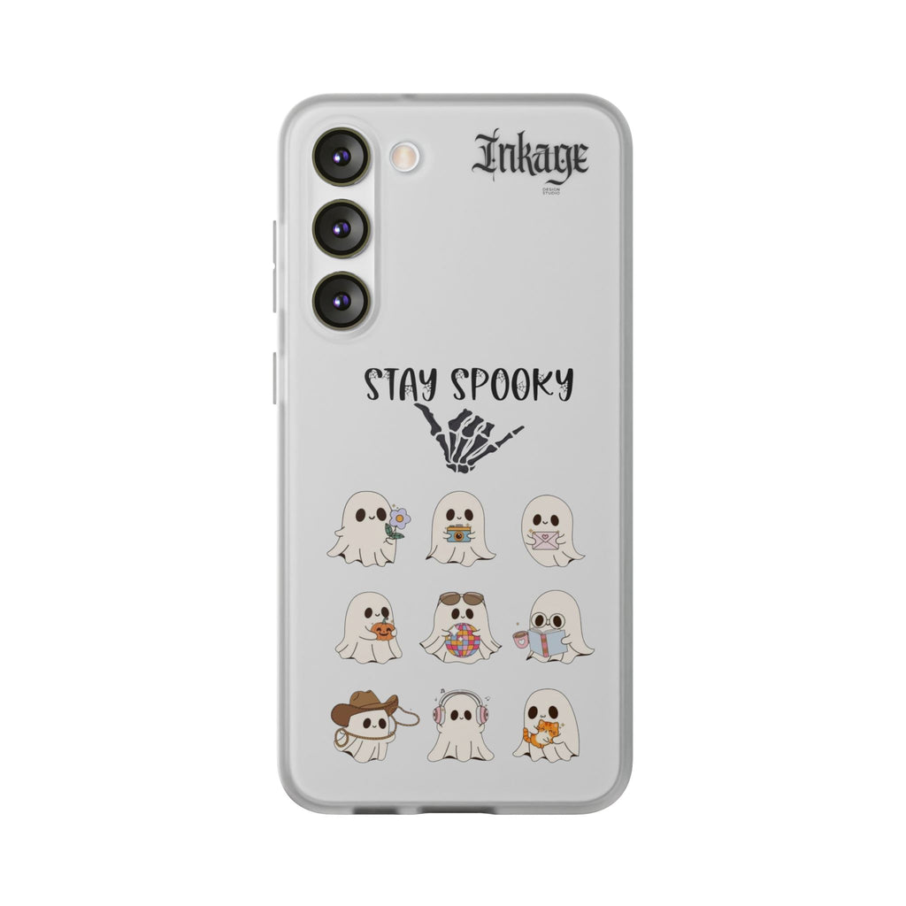 Stay Spooky Clear Phone Cases (Season)