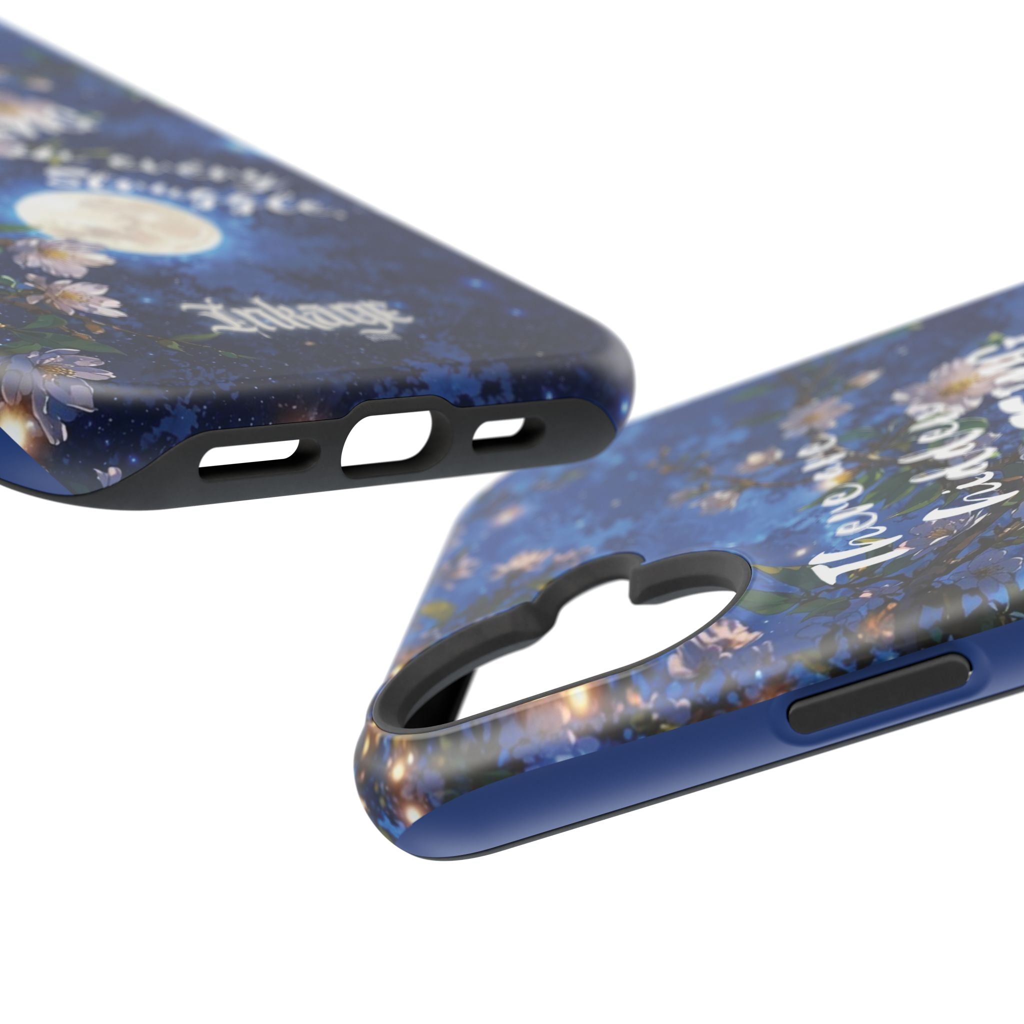 “Moonlit Blessing” Magnetic Phone Cases (Quote)