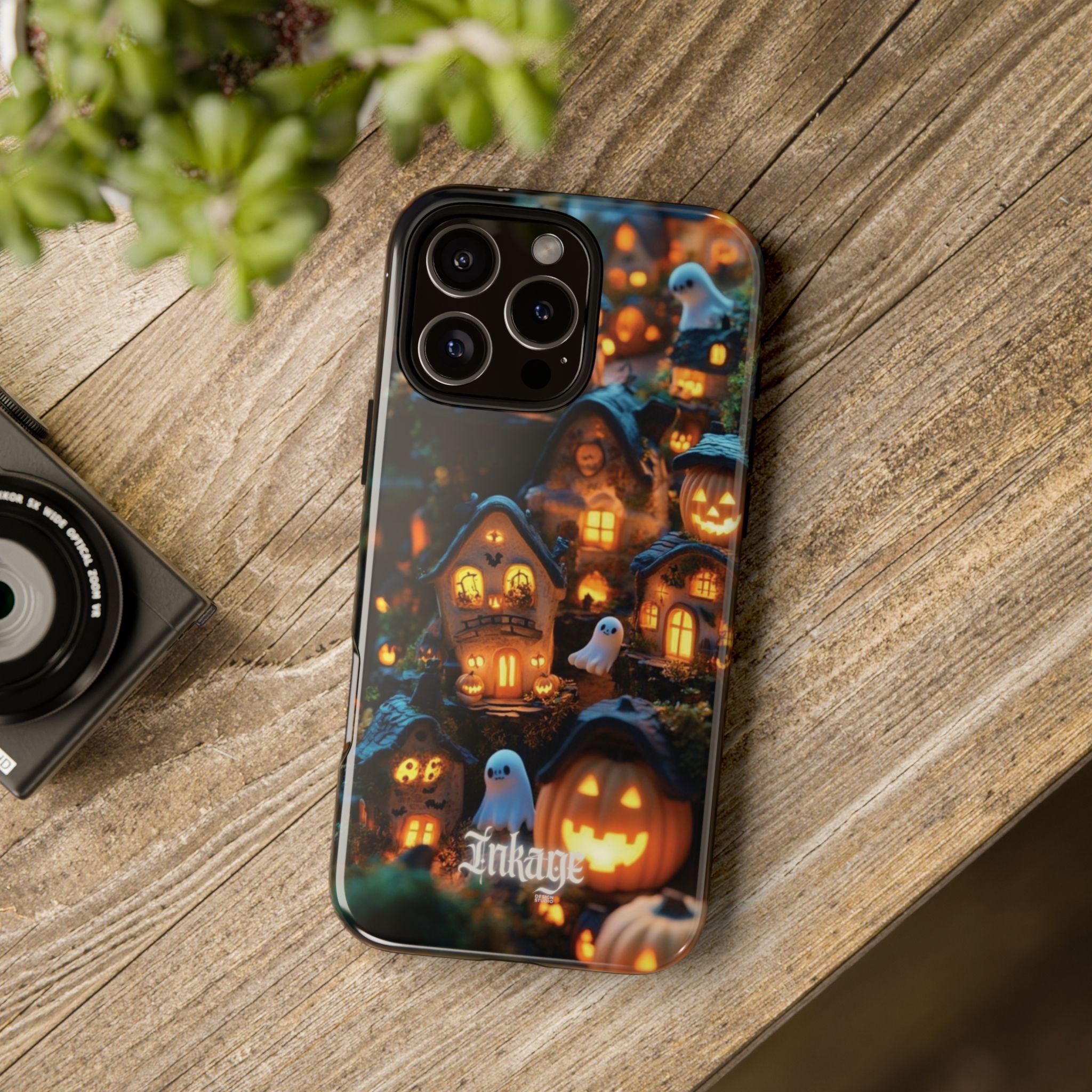Spooky Pumpkin Village Tough Phone Cases (Season)