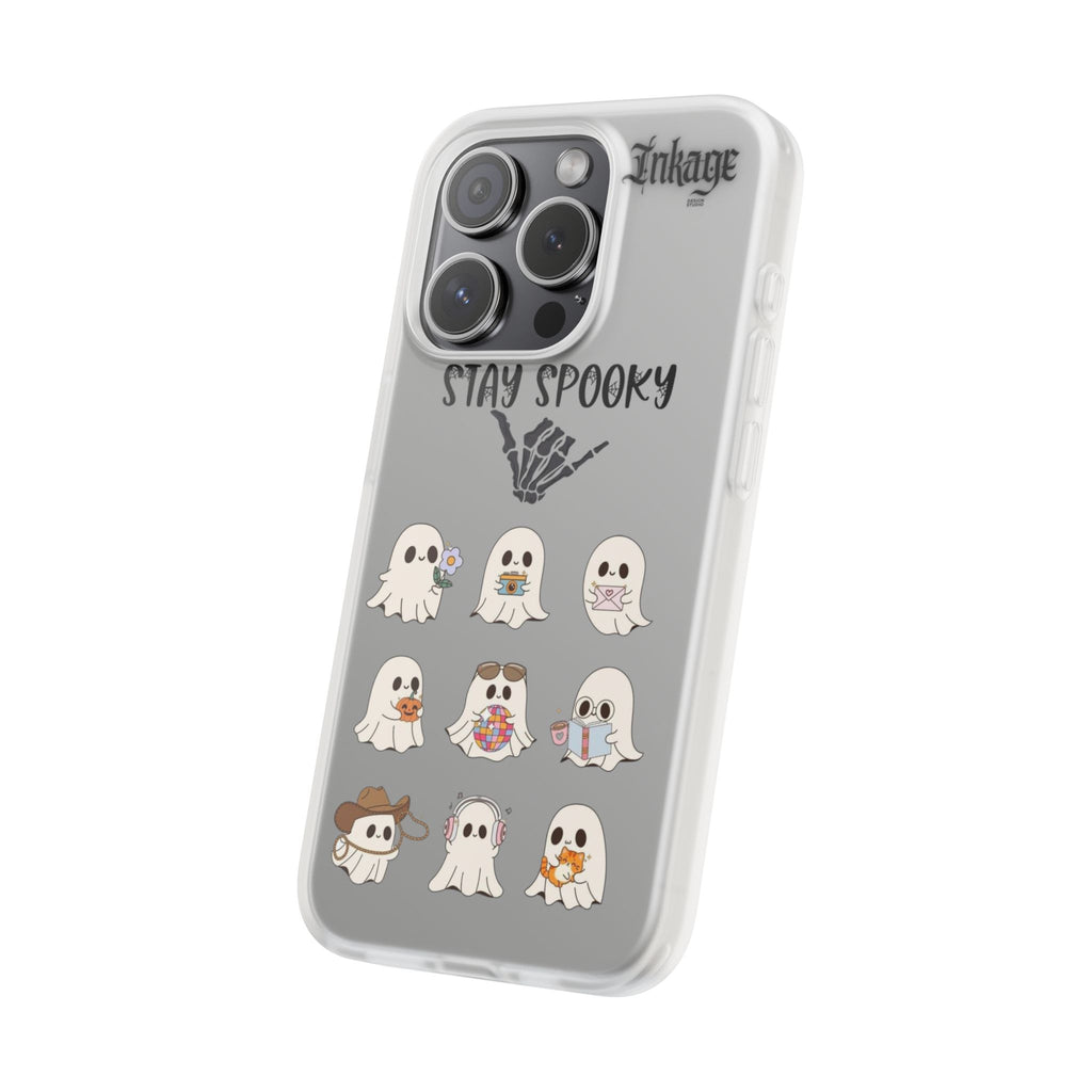 Stay Spooky Clear Phone Cases (Season)